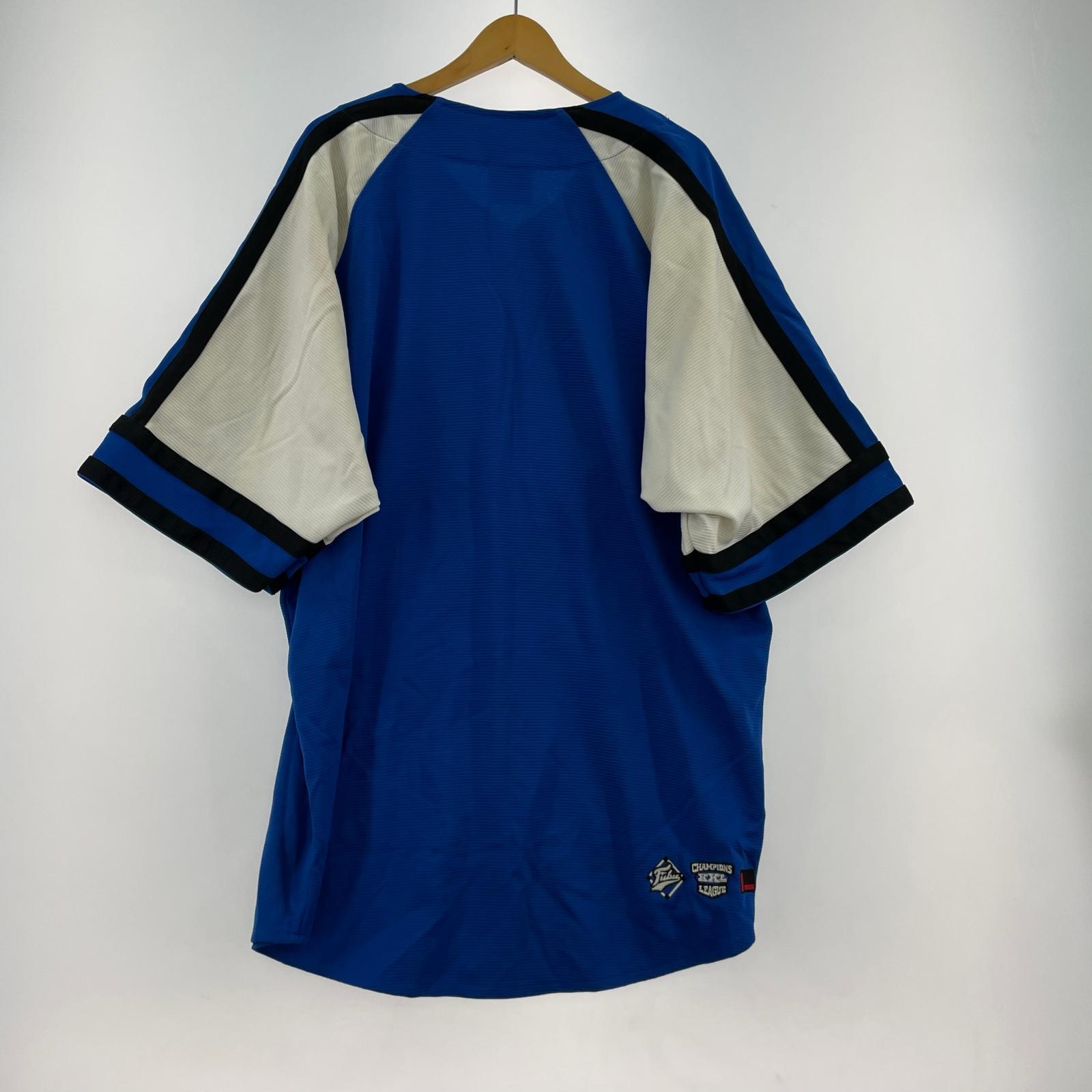 半袖シャツ FUBU/90s/ゲームシャツ ブルー
