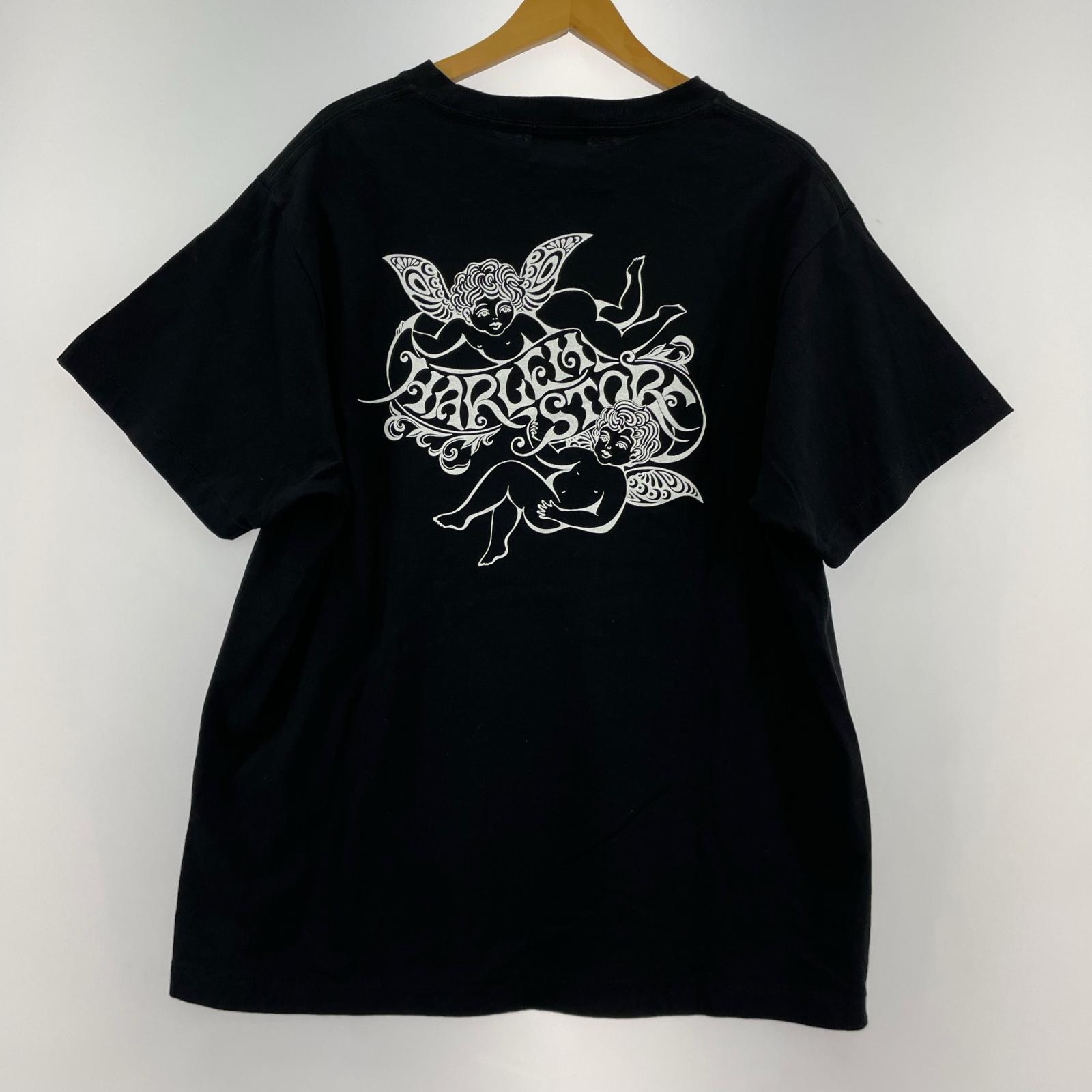 半袖Tシャツ TATOO STUDIO YAMADA/× HARLEM STORE L ブラック