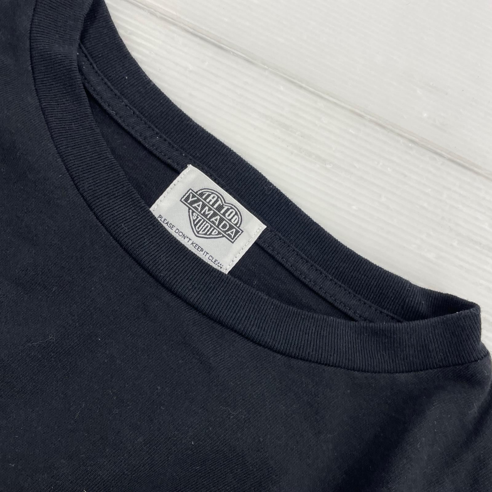 半袖Tシャツ TATOO STUDIO YAMADA/× HARLEM STORE L ブラック
