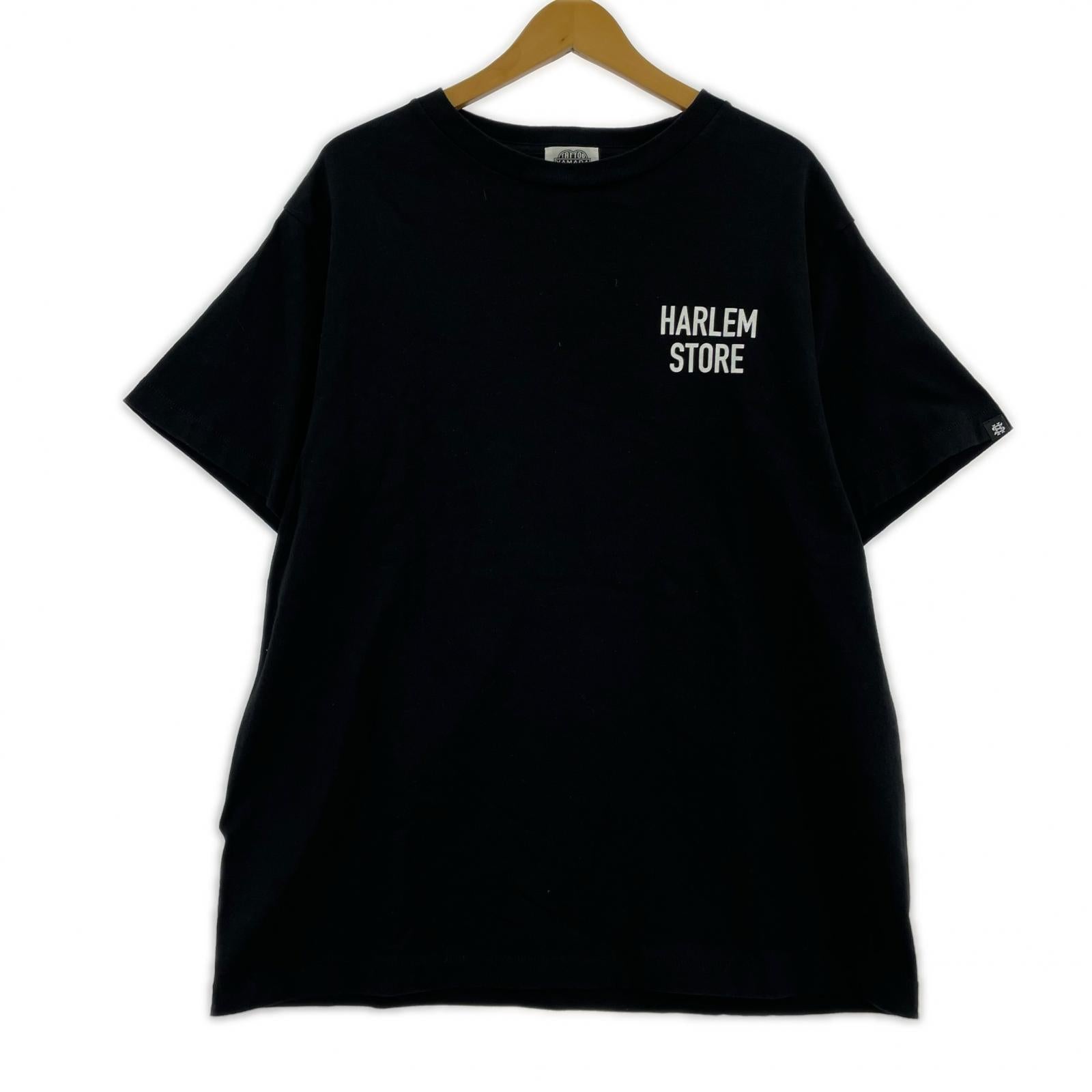 半袖Tシャツ TATOO STUDIO YAMADA/× HARLEM STORE L ブラック