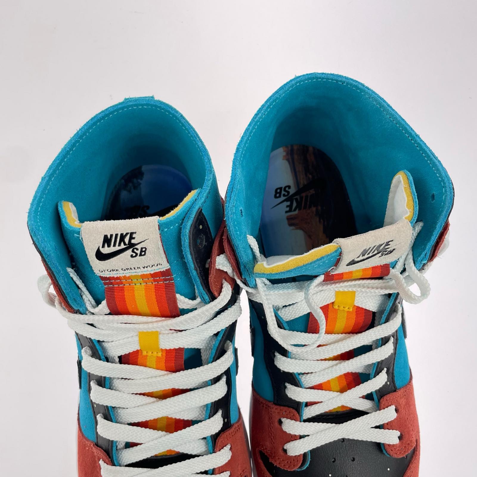 スニーカー Di’orr Greenwood/Nike SB Dunk High Decon 27.5cm (US9 1/2 UK9 EU45) マルチカラー