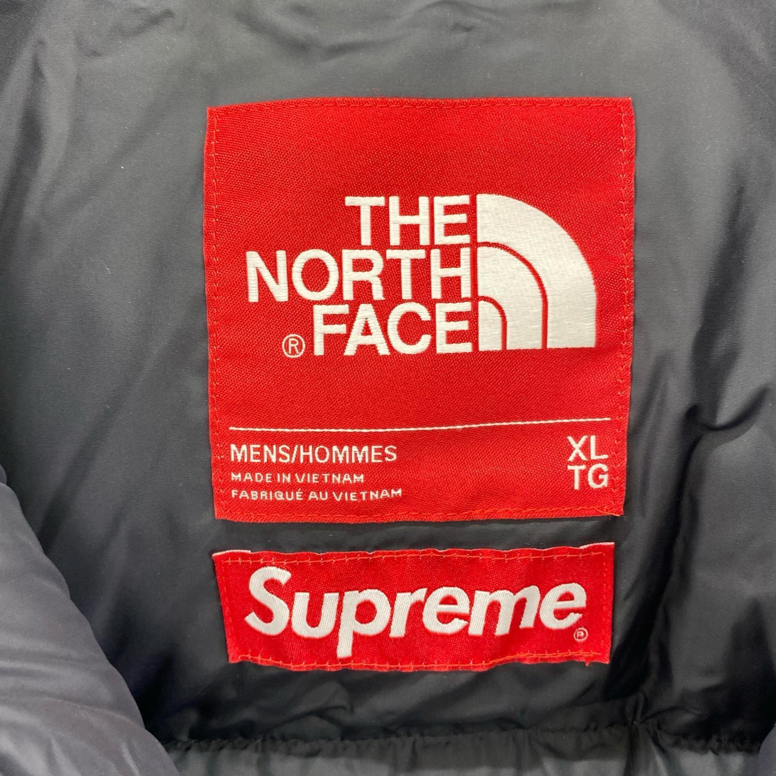 ダウンジャケット ×Supreme/Studded Nuptse Jacket/総柄