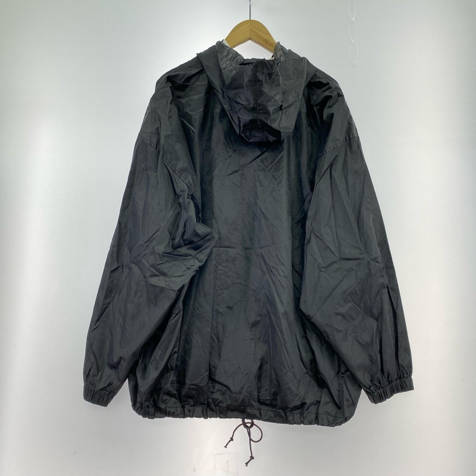 ジャケット 90s ナイロンジャケット 黒(XL) ブラック