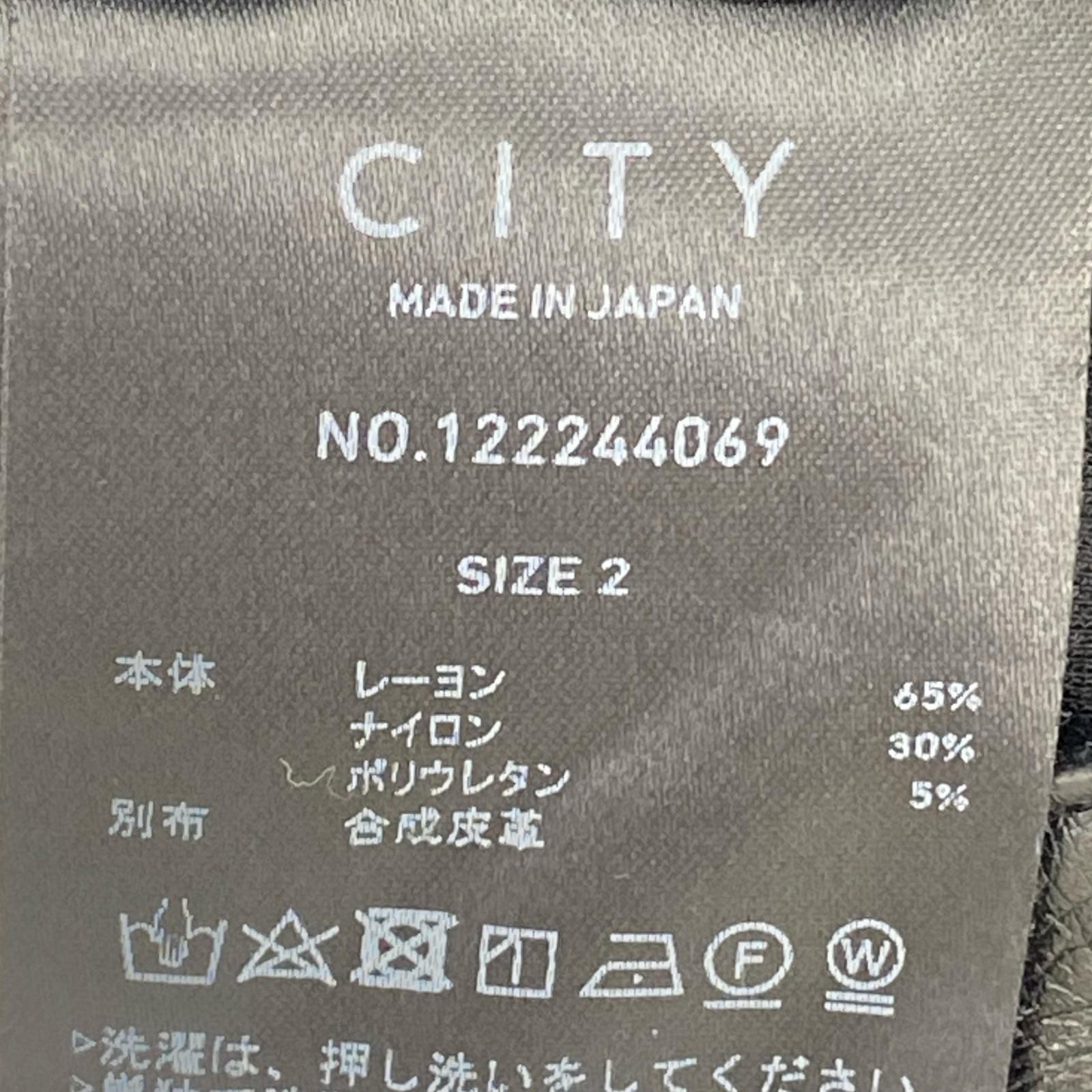 ロングスカート CITY 黒 (2) 2 ブラック