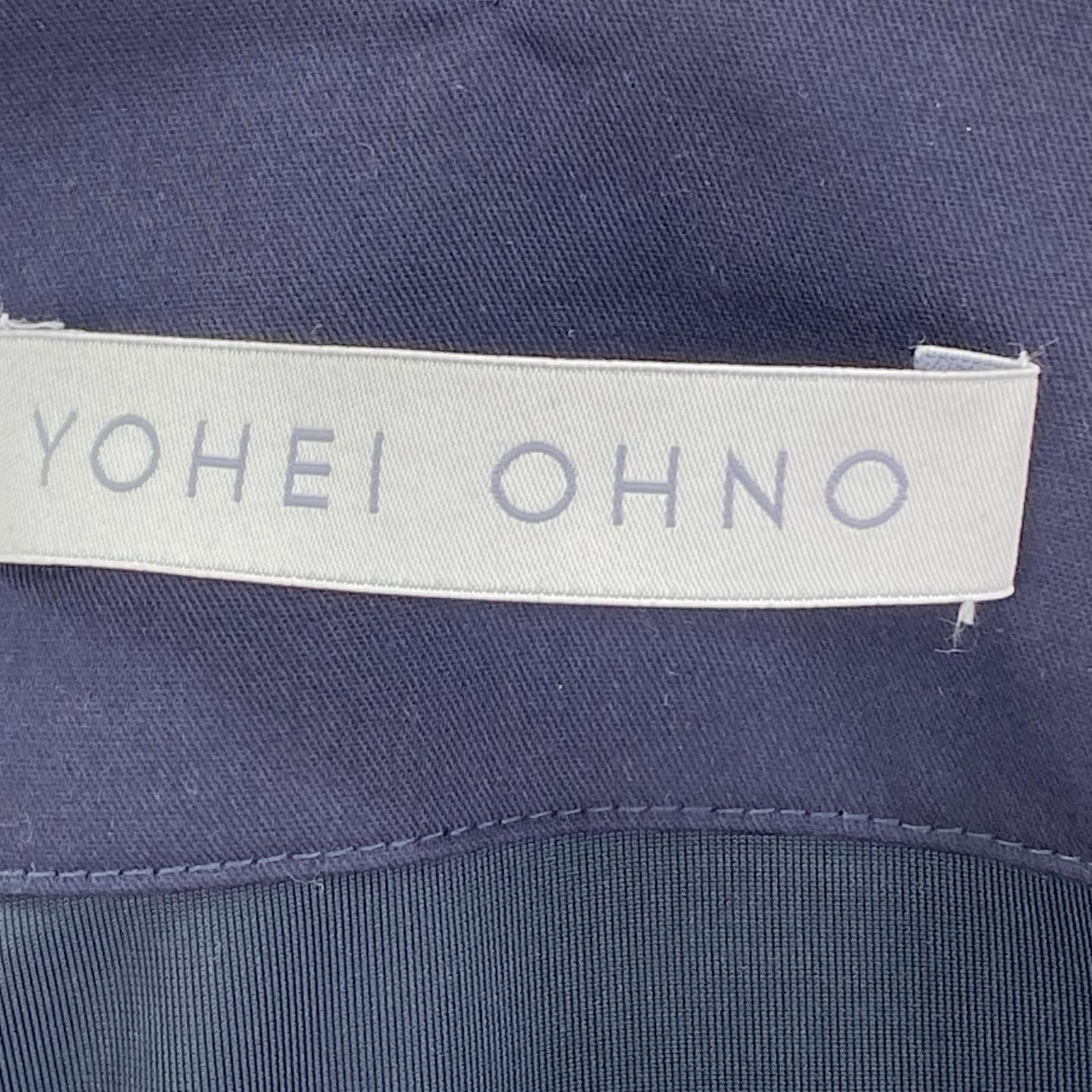 長袖Tシャツ YOHEI OHNO Stmacher Velour Top 紺 (36) 36 ネイビー