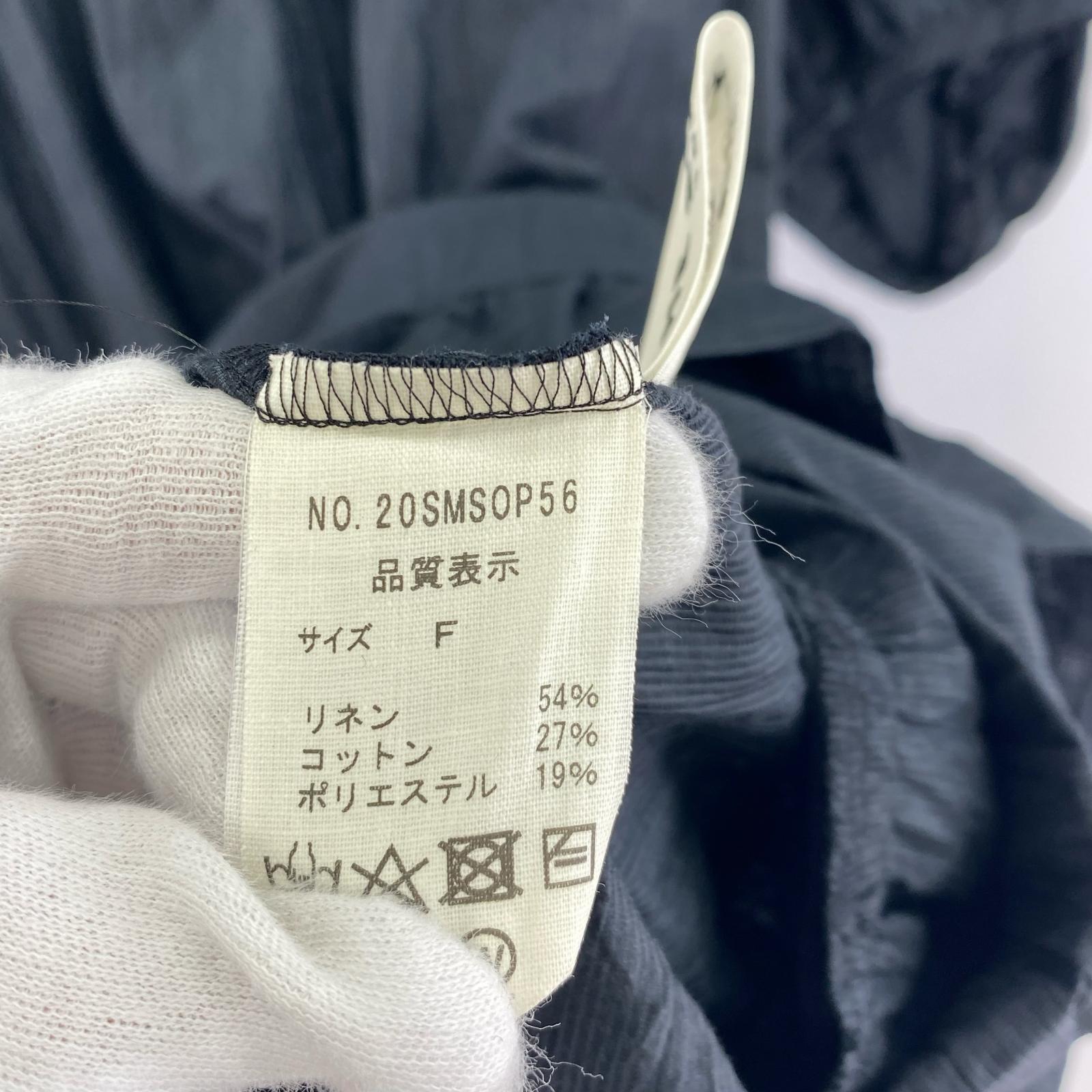 ワンピース 紺 20SMSO56 フリー ネイビー