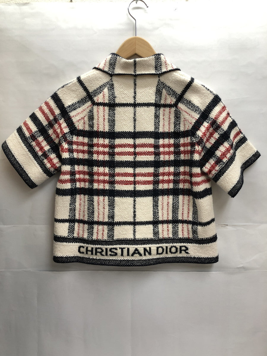 Dior チャンキーニット 白 224V13AM706