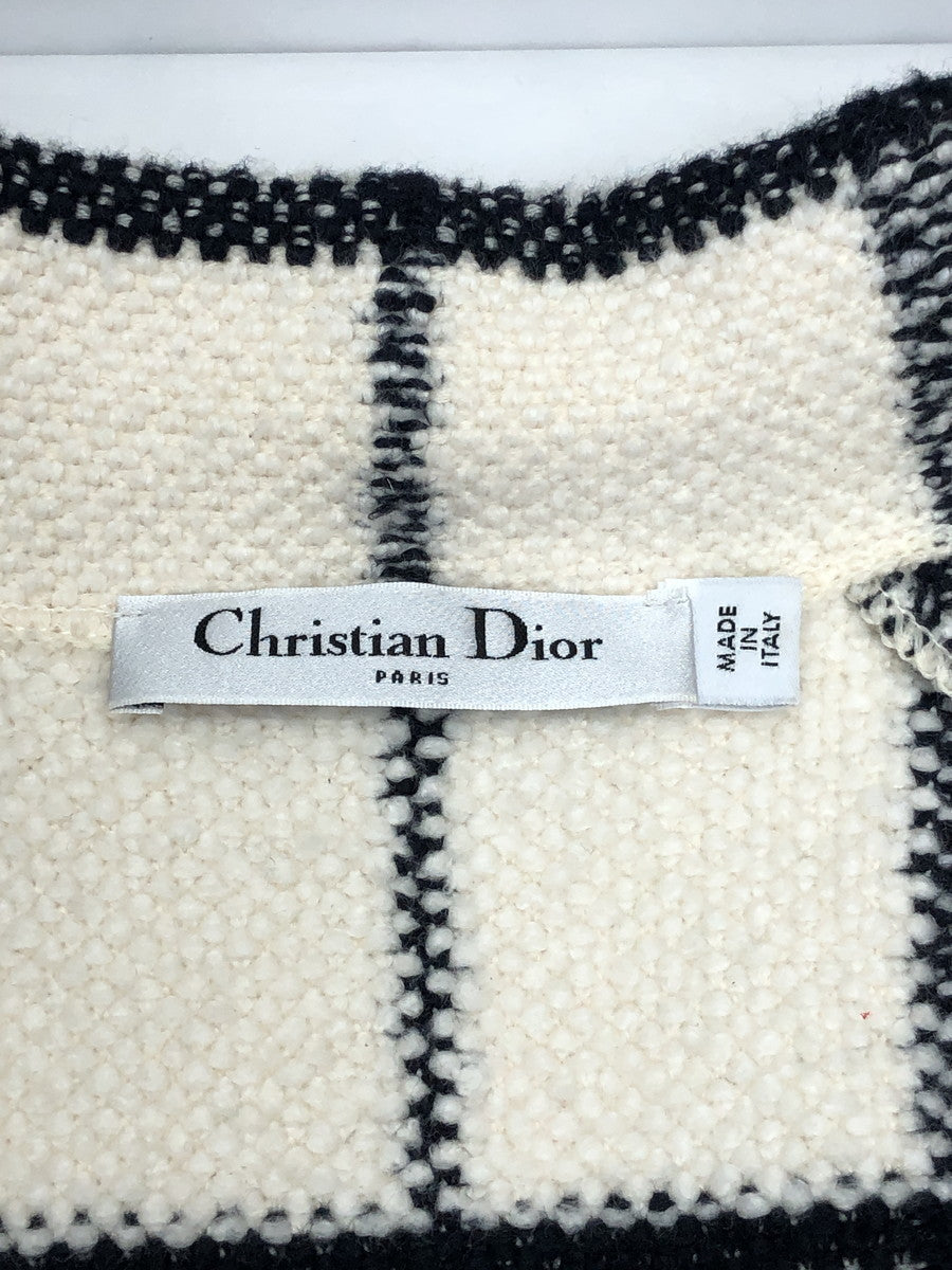 Dior チャンキーニット 白 224V13AM706