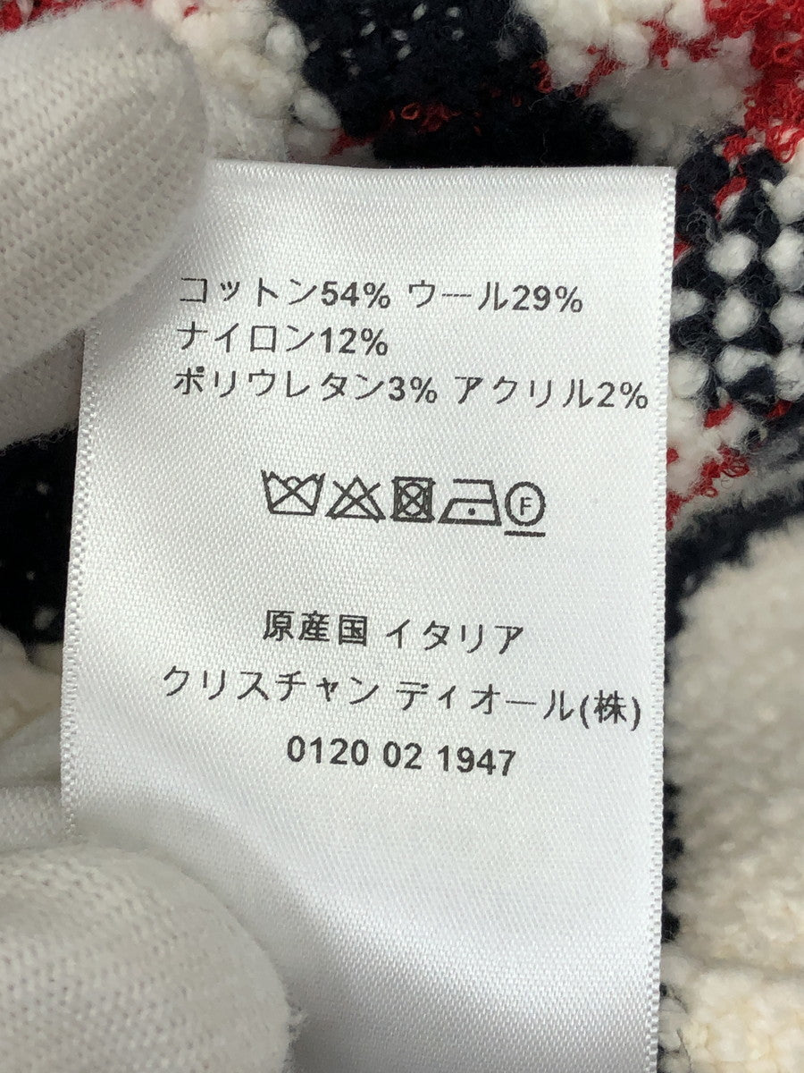 Dior チャンキーニット 白 224V13AM706
