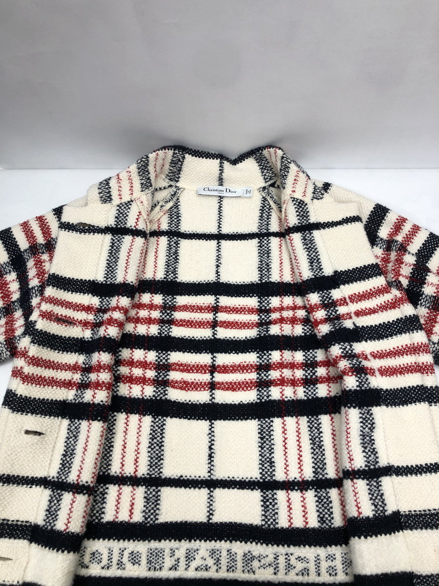 Dior チャンキーニット 白 224V13AM706