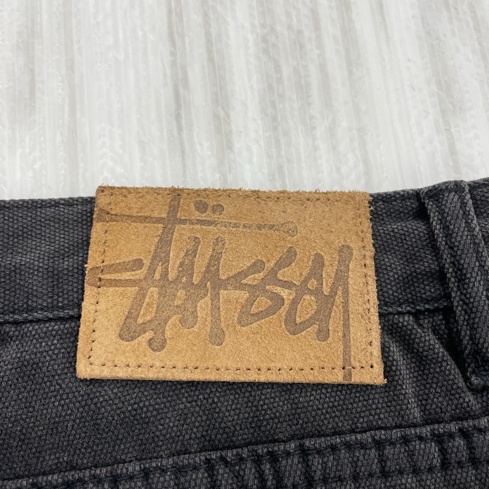 パンツ Big OL 刺繍ワークパンツ 黒 32 ブラック