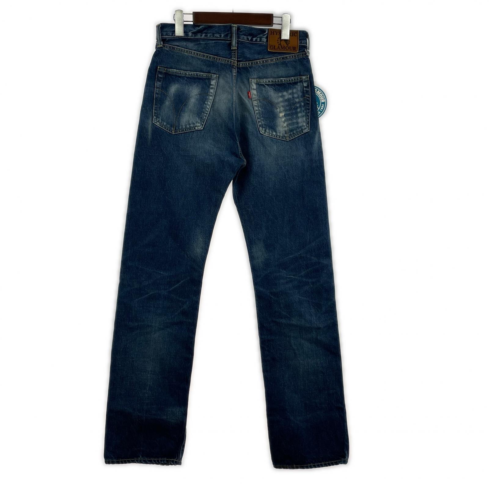 デニムパンツ HRA加工 WWII デニムパンツ W28 28 ブルー