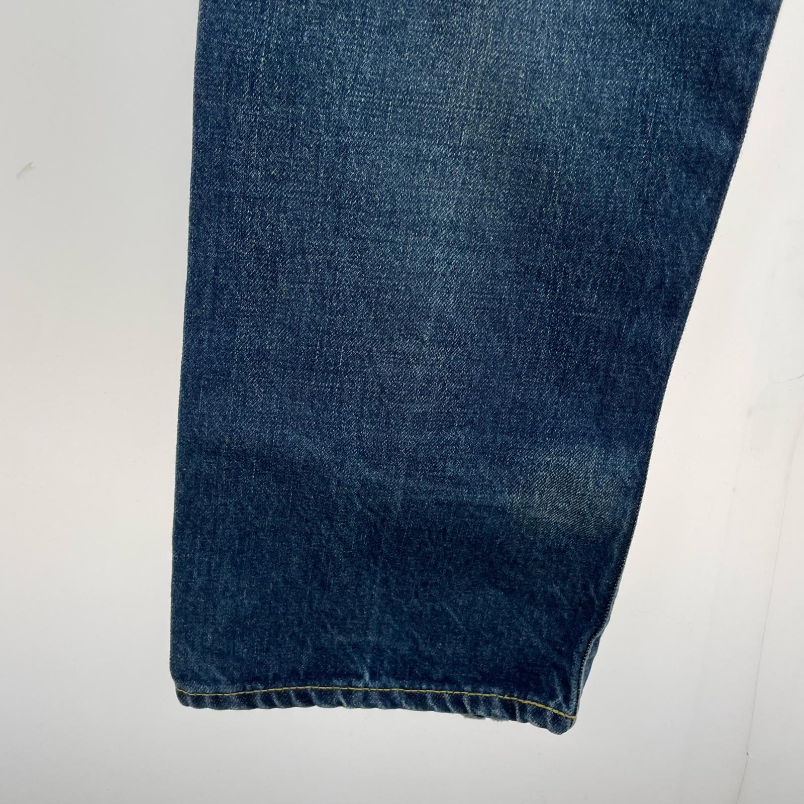 デニムパンツ HRA加工 WWII デニムパンツ W28 28 ブルー