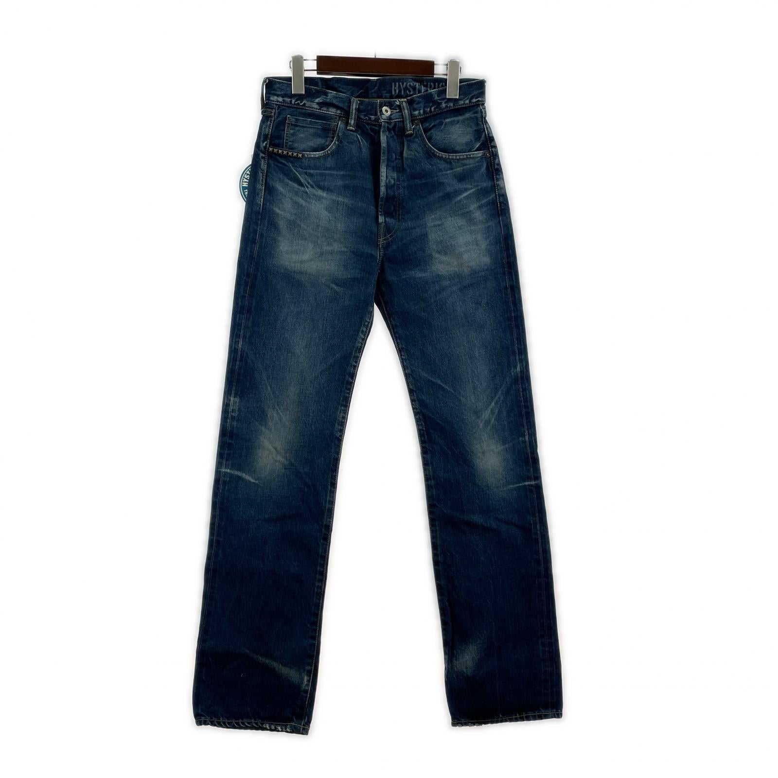 デニムパンツ HRA加工 WWII デニムパンツ W28 28 ブルー