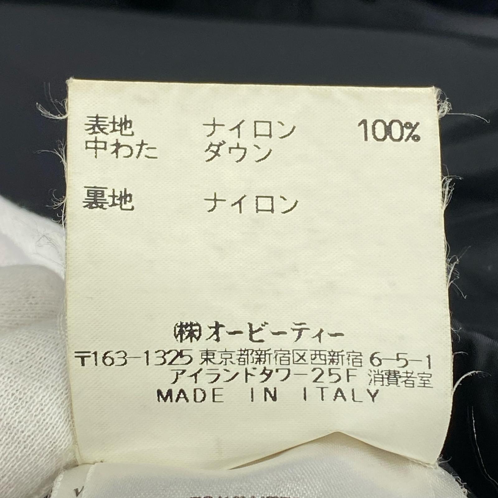 ダウンジャケット マッシモレベッキ ダウン ブラック M ブラック