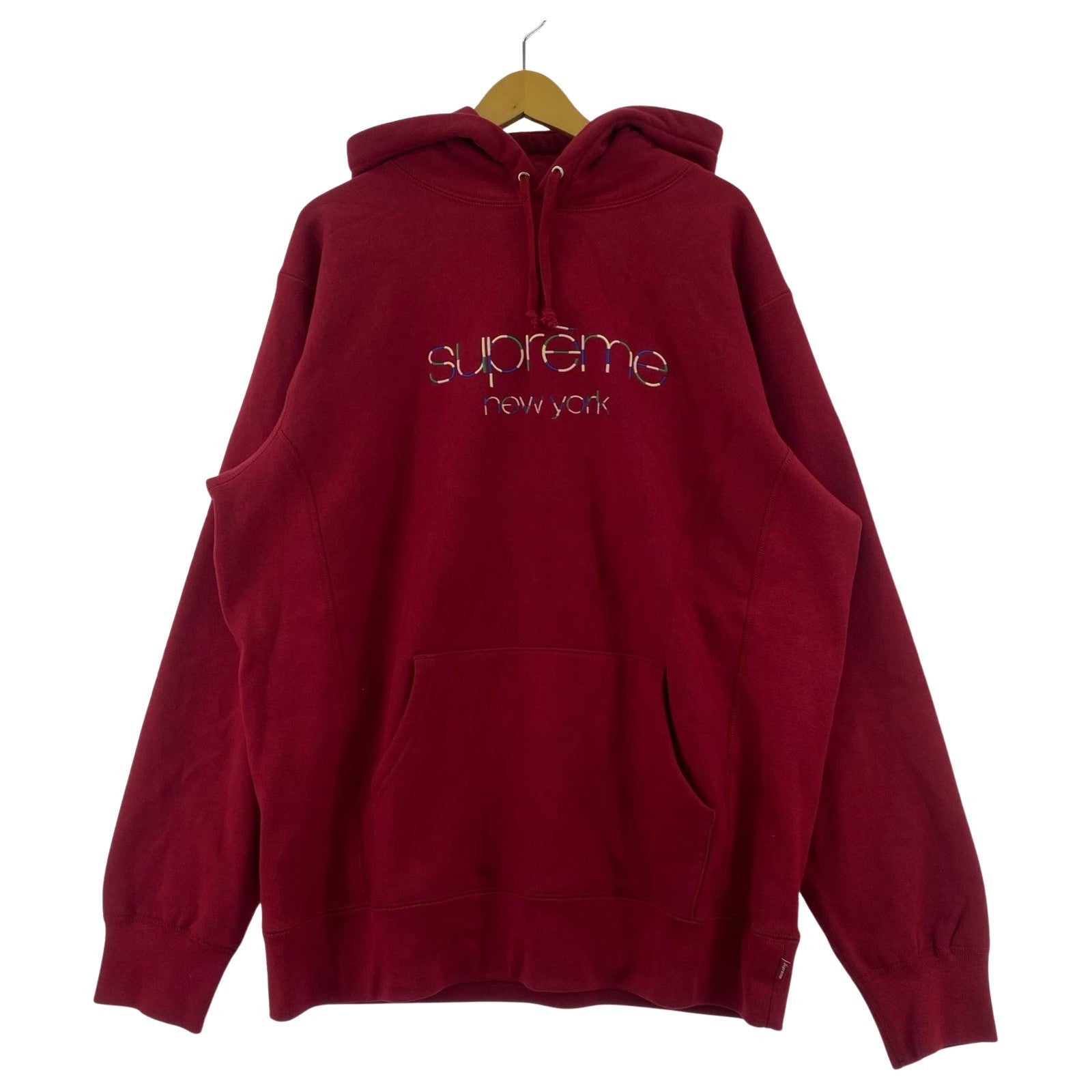 パーカー Supreme パーカー レッド