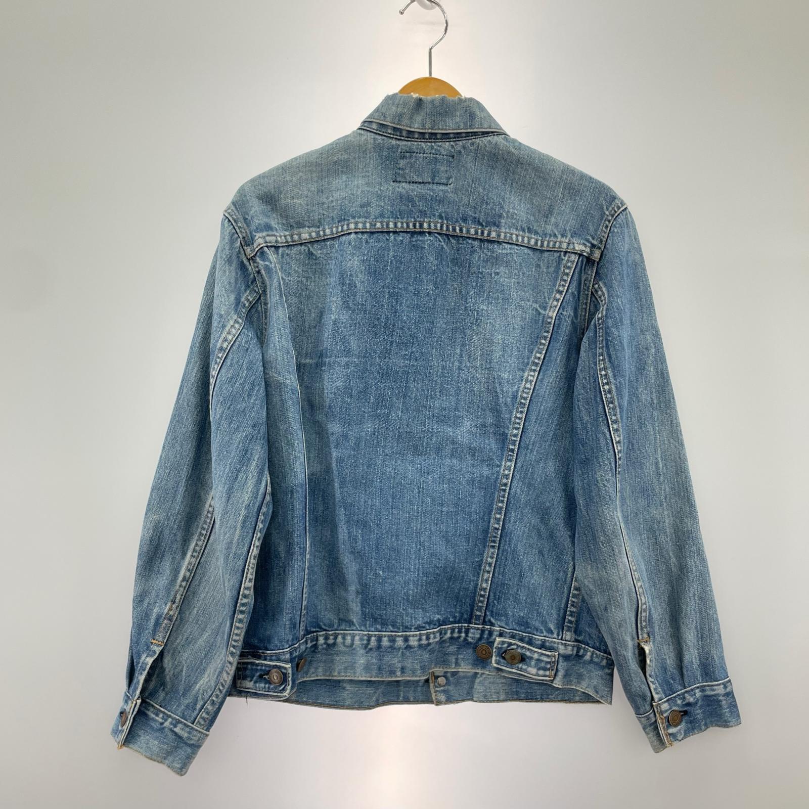 デニムジャケット Levi's 70505 ボタン裏52 デニムジャケット ブルー