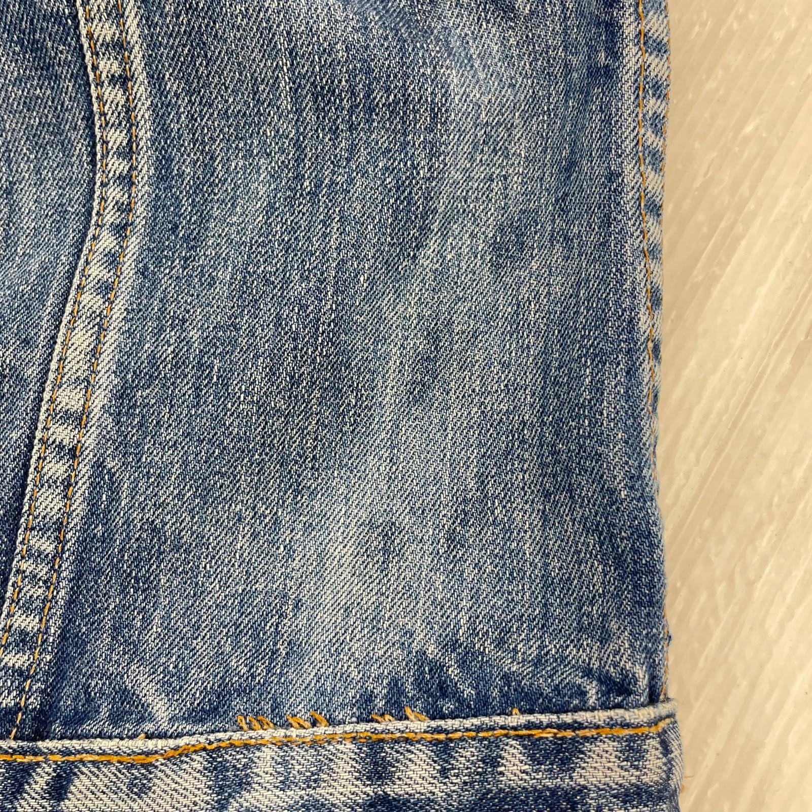 デニムジャケット Levi's 70505 ボタン裏52 デニムジャケット ブルー