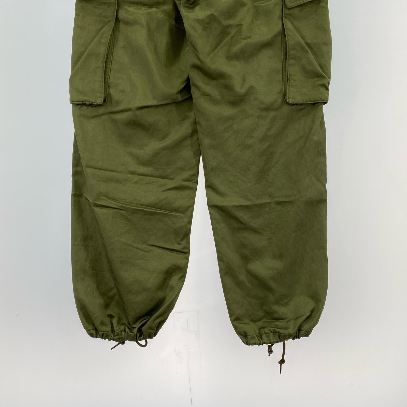 パンツ MACPHEE コットンレーヨンモールスキン カーゴパンツ 32