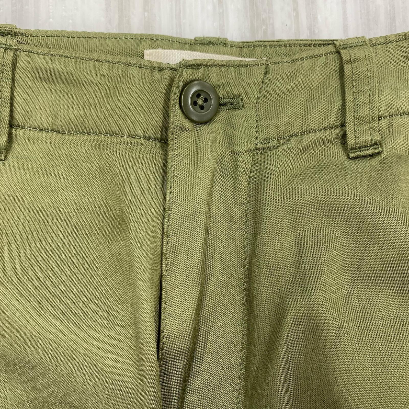 パンツ MACPHEE コットンレーヨンモールスキン カーゴパンツ 32