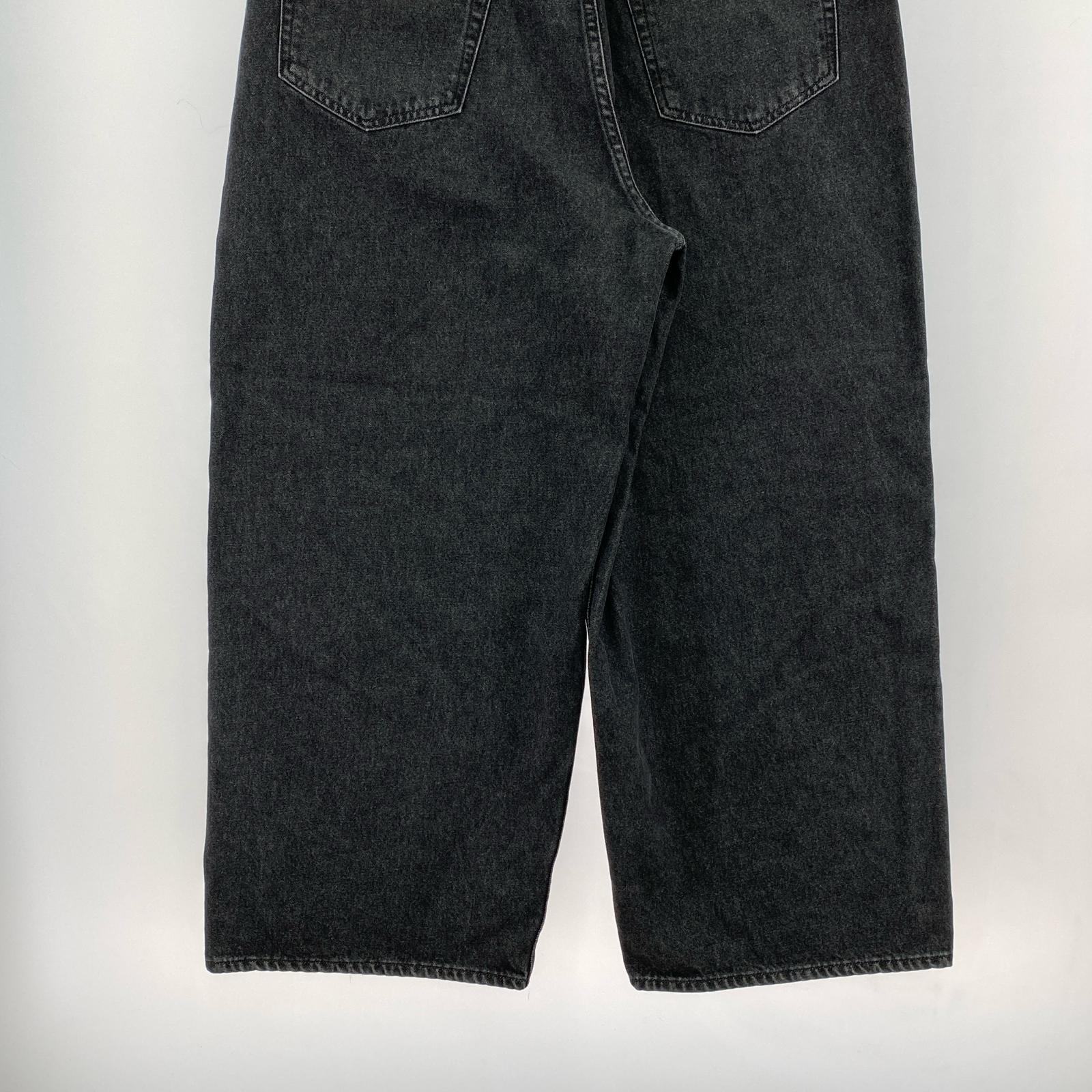 デニムパンツ 12.5oz Denim 5 Pocket Extra Baggy Pants L ブラック