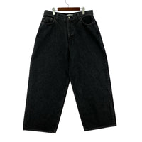 デニムパンツ 12.5oz Denim 5 Pocket Extra Baggy Pants L ブラック