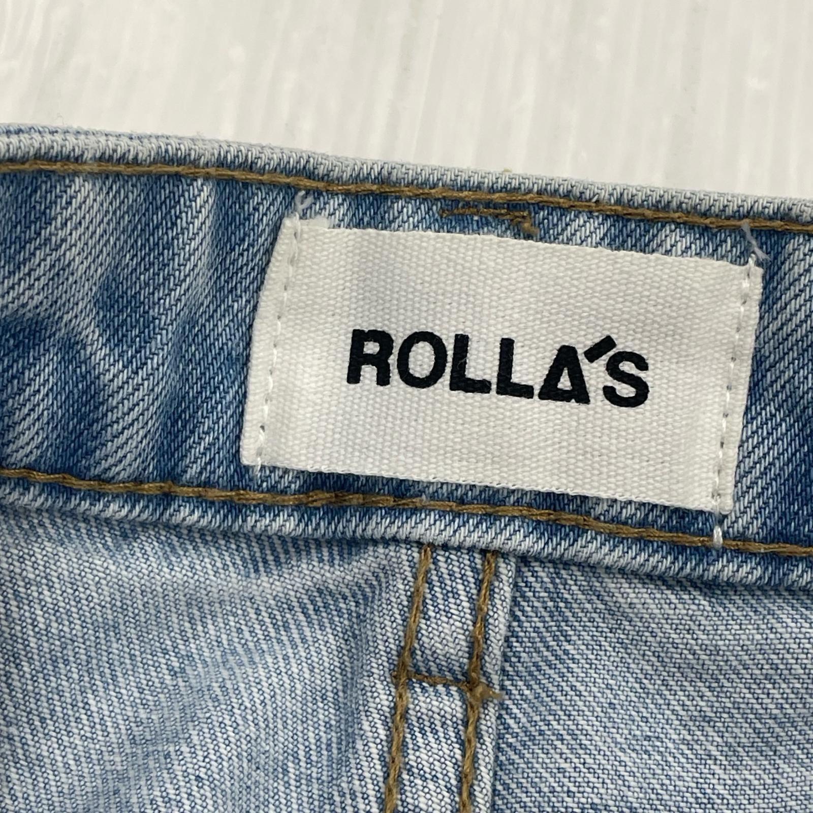 デニムパンツ ROLLAS デニムパンツ ブルー