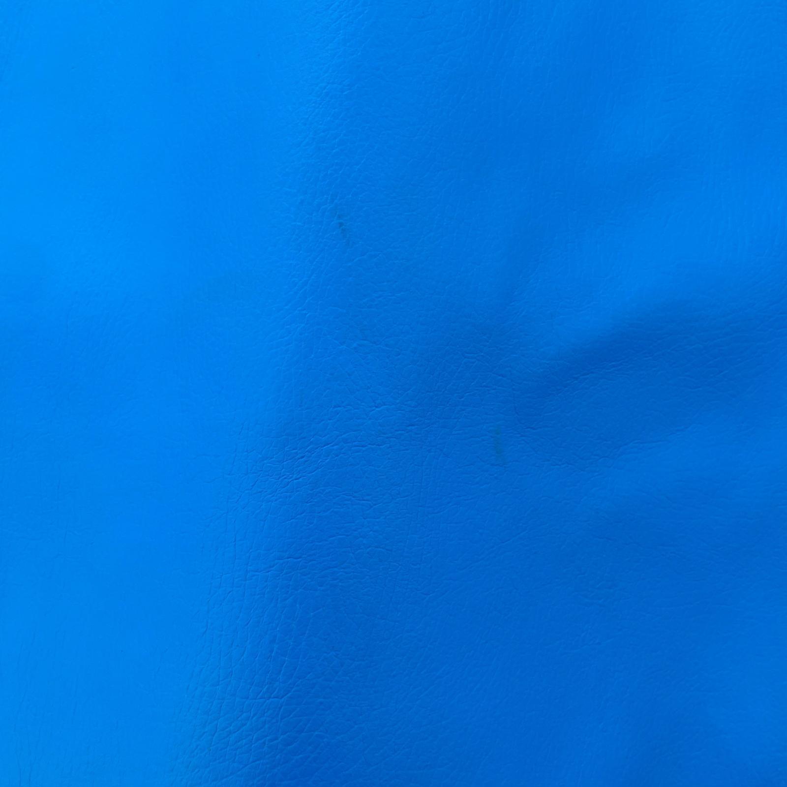 長袖シャツ レザーベスト 青 ブルー