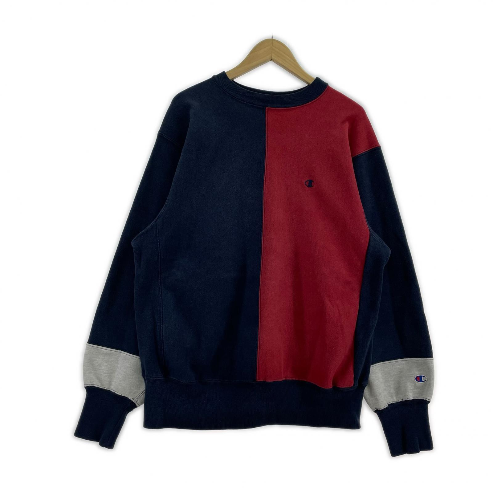 スウェット 90s クレイジーパターン XL
