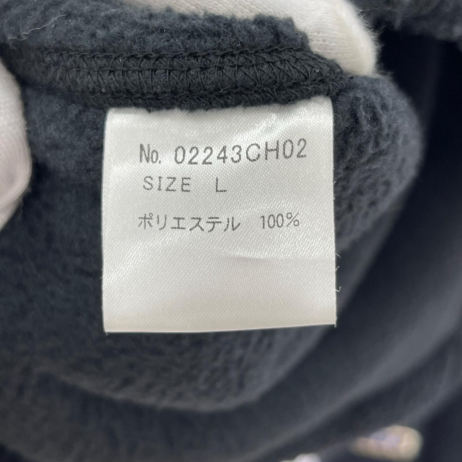 ジャケット 02243CH02 HYSワッペン CPOシャツ 黒 L L ブラック