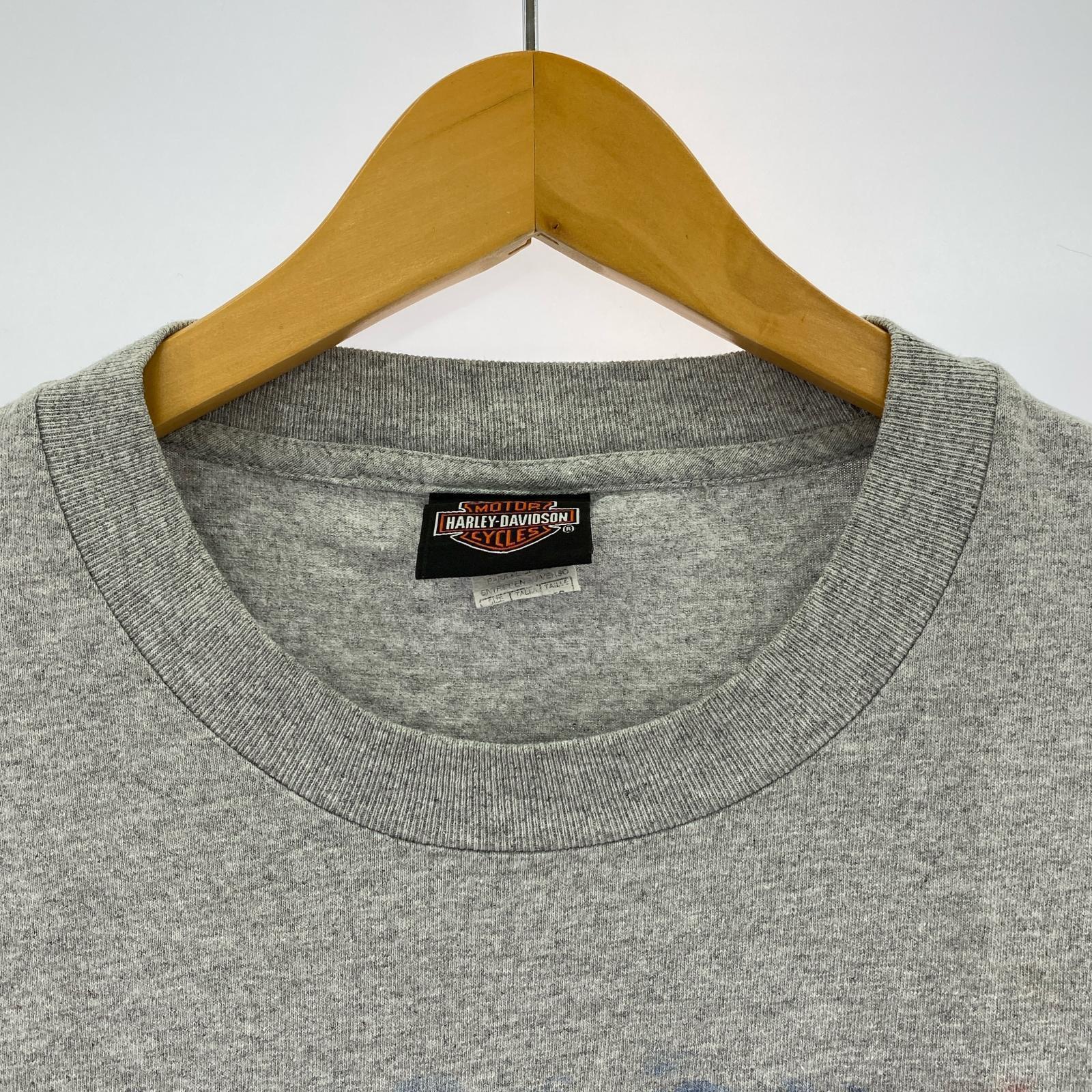 半袖Tシャツ 両面プリント S/S Tee XL グレー