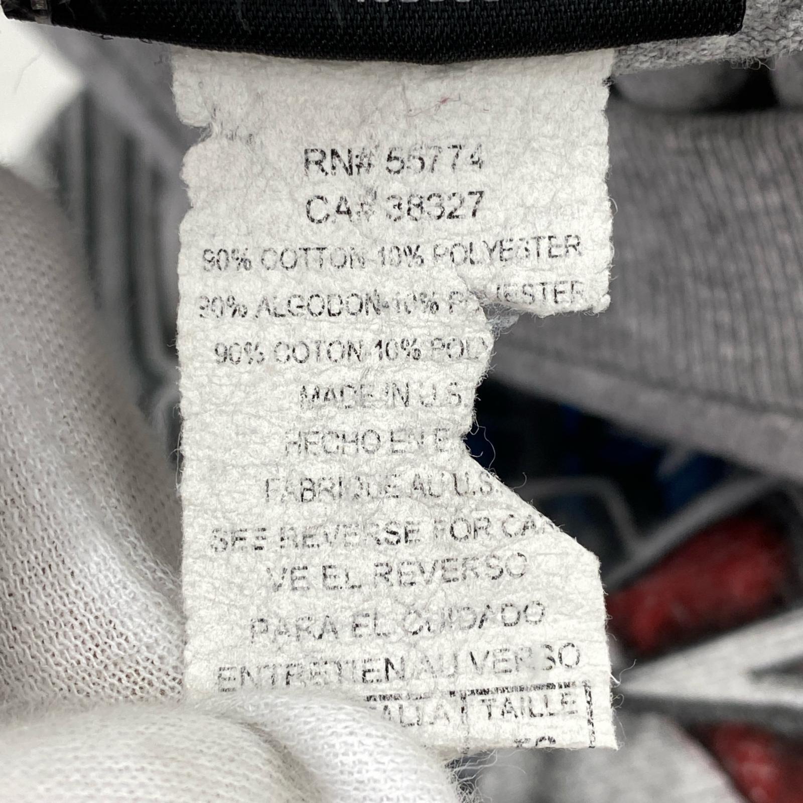半袖Tシャツ 両面プリント S/S Tee XL グレー