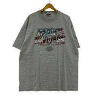 半袖Tシャツ 両面プリント S/S Tee XL グレー