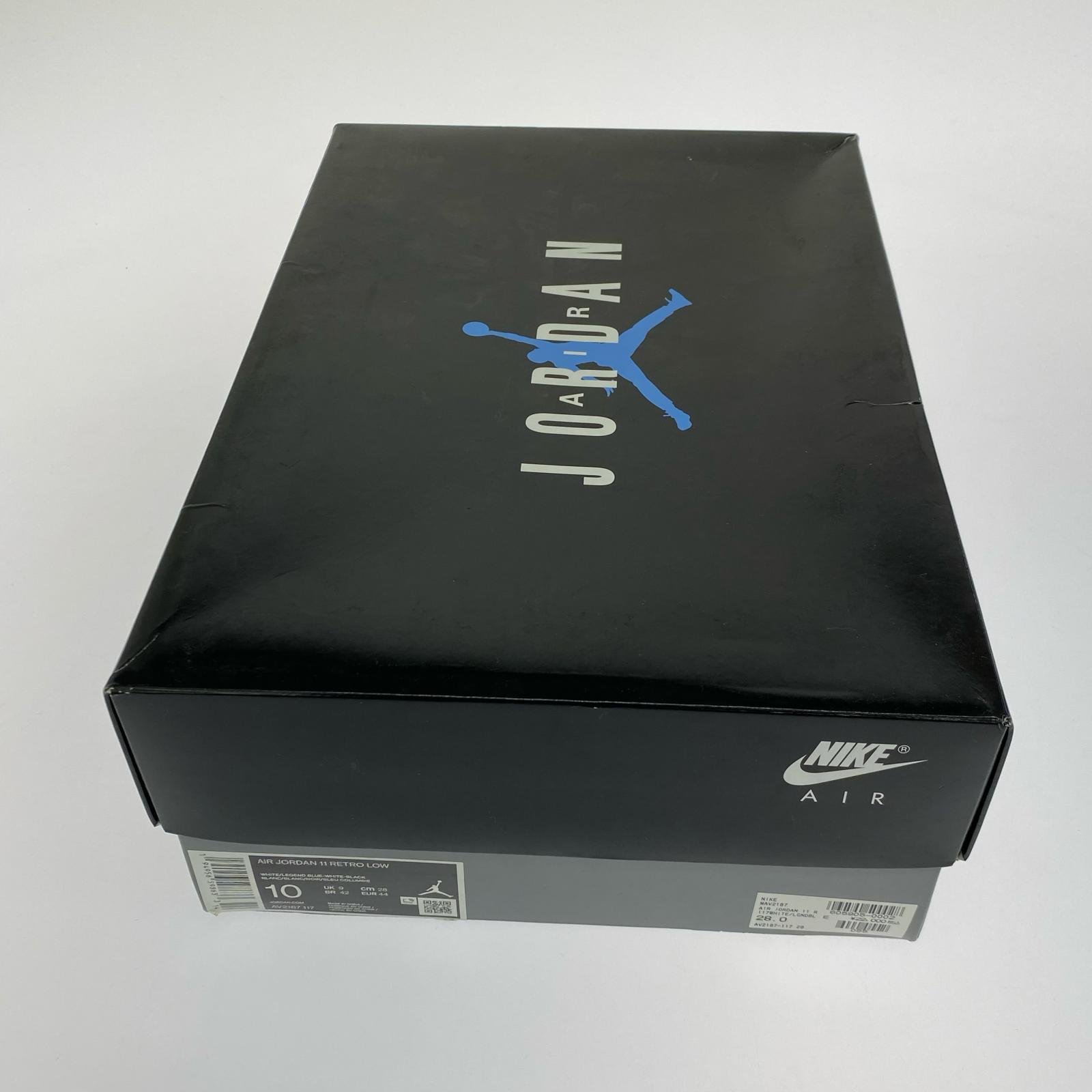 スニーカー AIR JORDAN 11 LOW LEGEND BLUE(28.0cm) 28cm (US10 UK9 1/2 EU46) ブラック