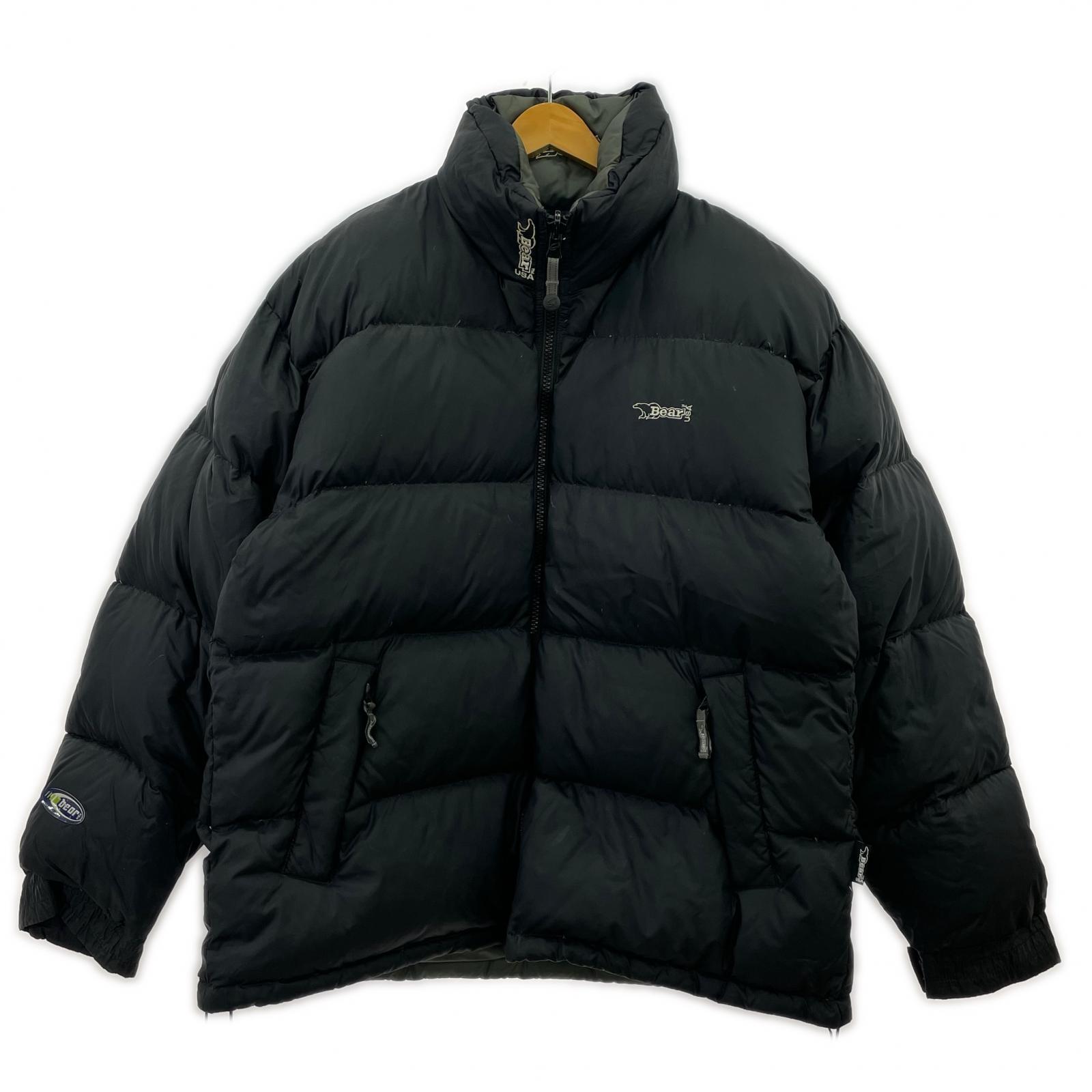 ダウンジャケット AGPS-NT EXPEDITION USA製 ダウンジャケット 黒 (L) L ブラック