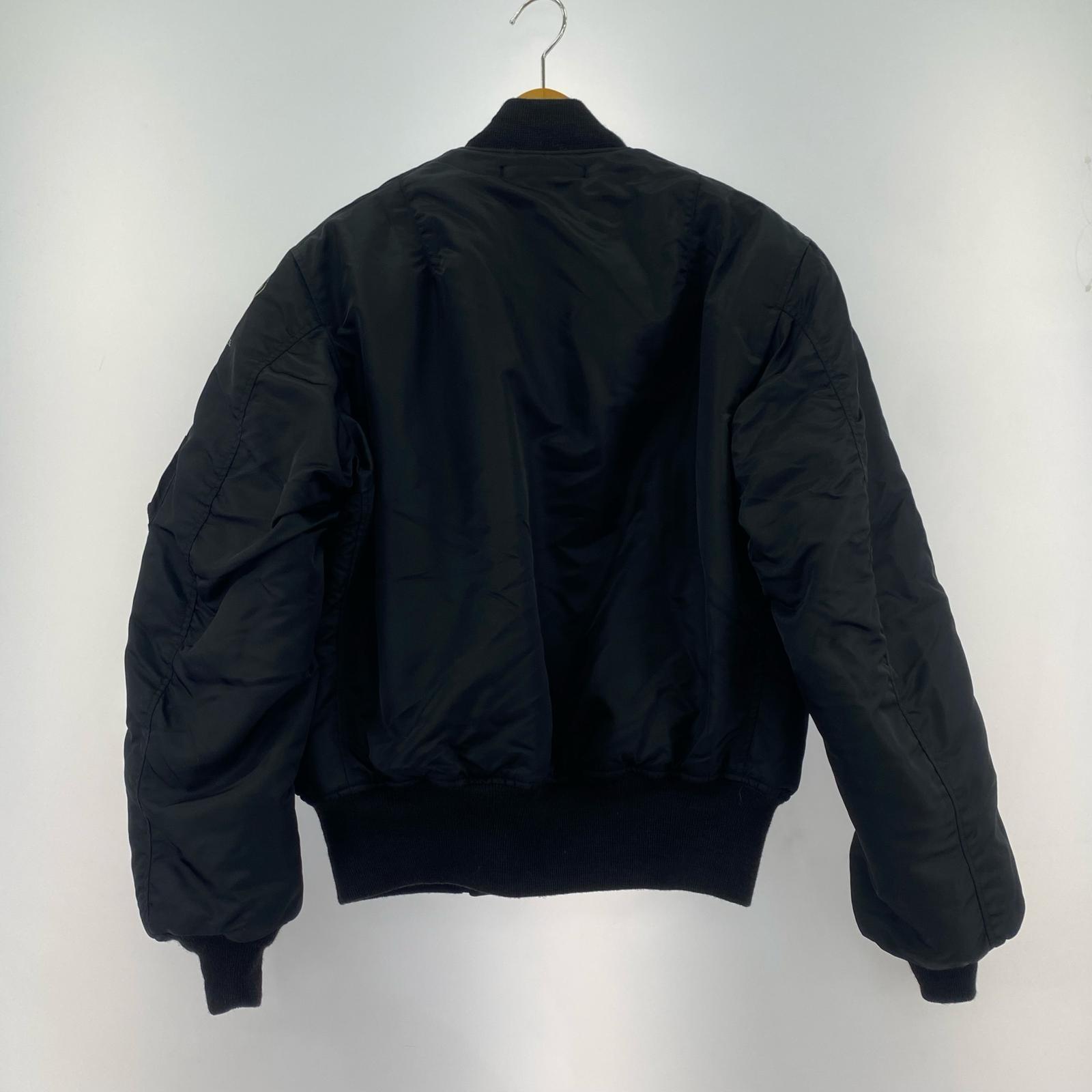 ジャケット WILLIAM GIBSON MA-1 M ブラック