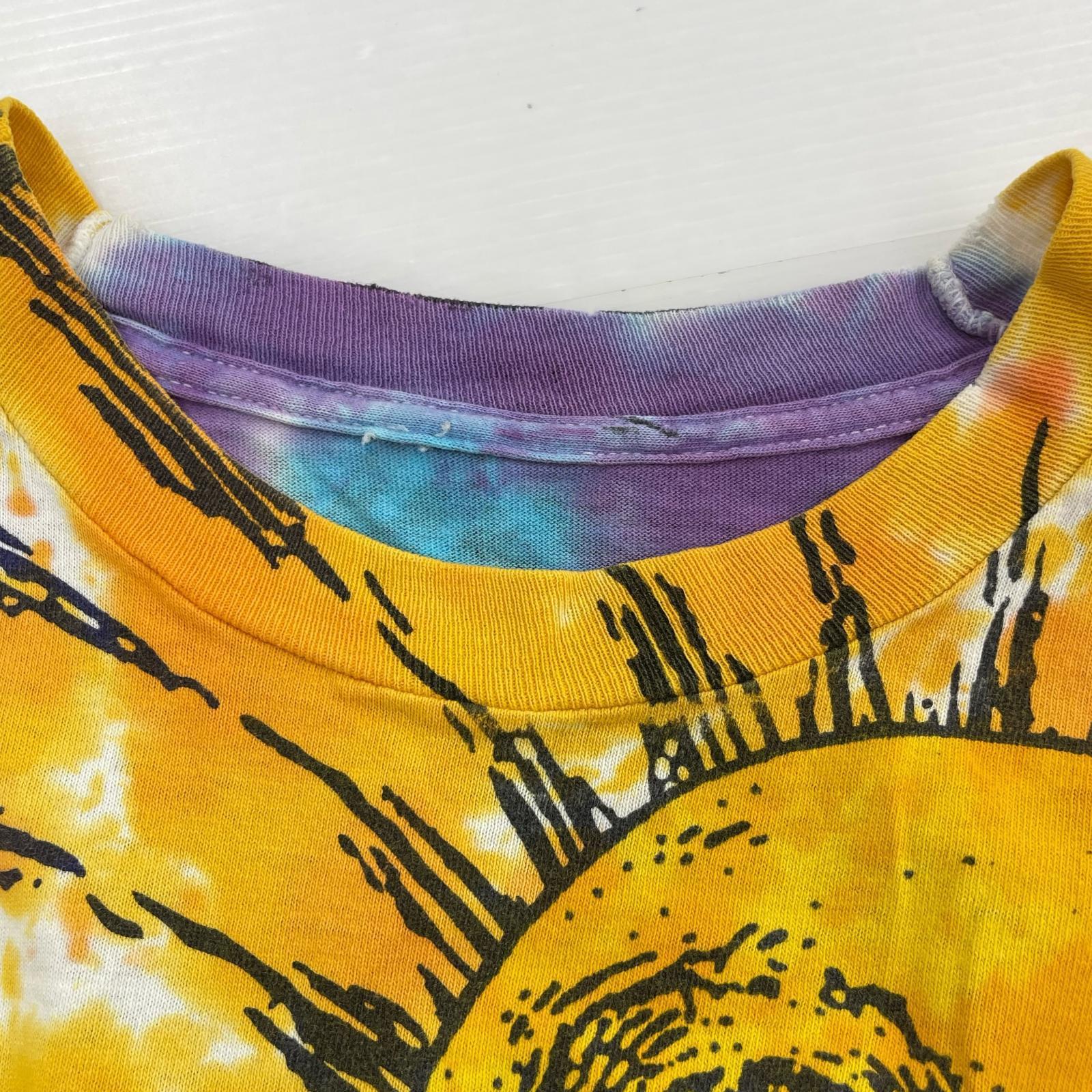 半袖Tシャツ LIQUID BLUE SUN&MOON TEE (-)