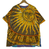 半袖Tシャツ LIQUID BLUE SUN&MOON TEE (-)