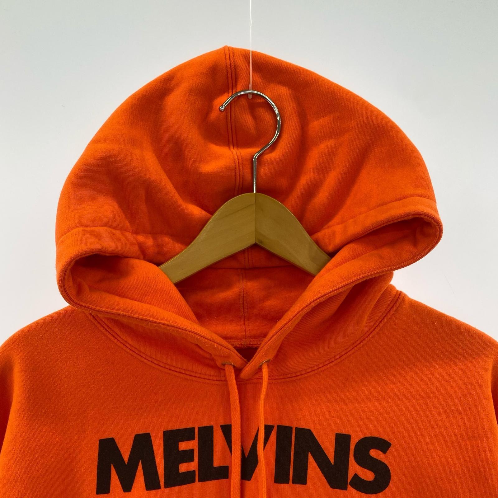 パーカー MELVINS HOODED SWEATSHIRT ORG M M オレンジ