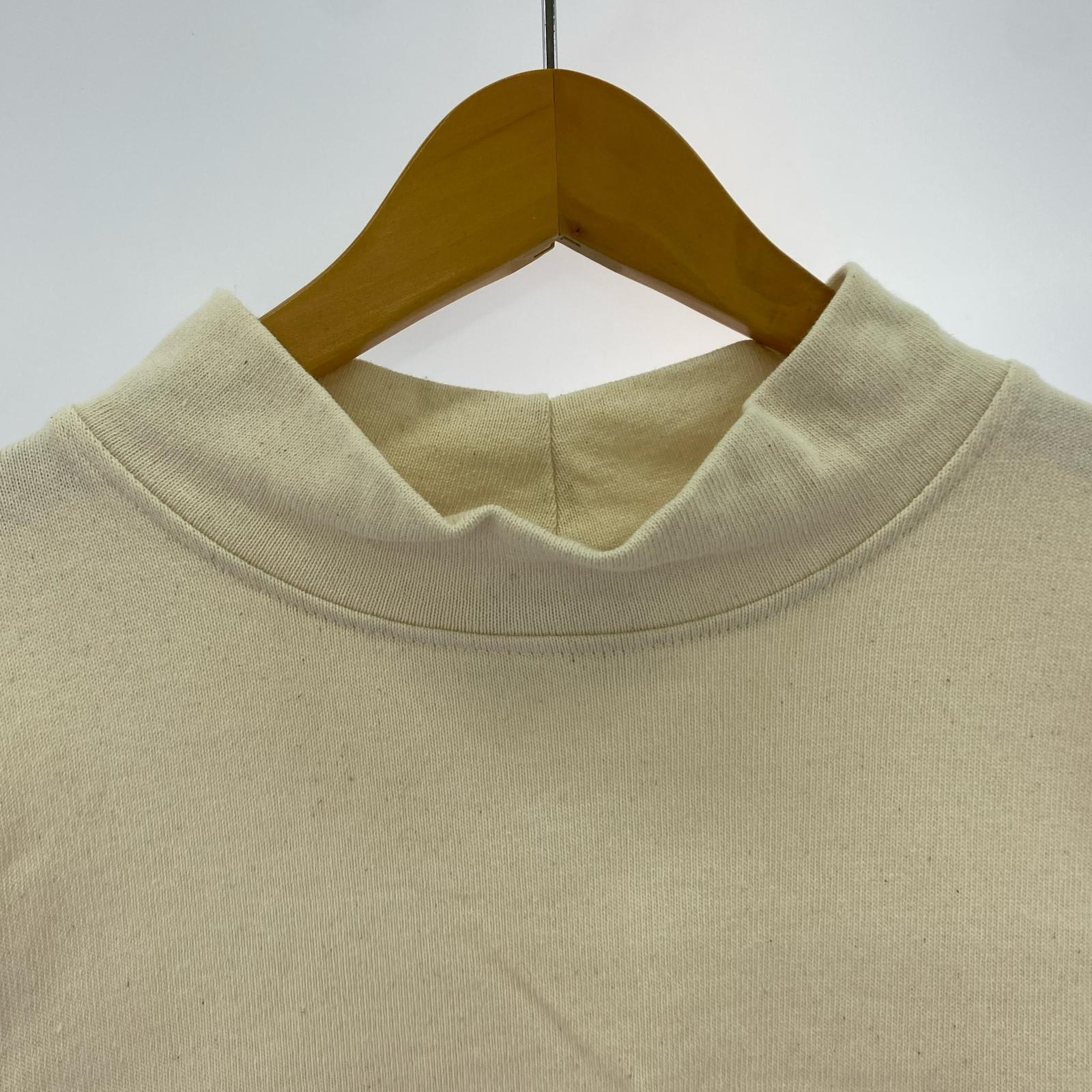 長袖Tシャツ SAINT JAMES ウェッソン モックネック ホワイト