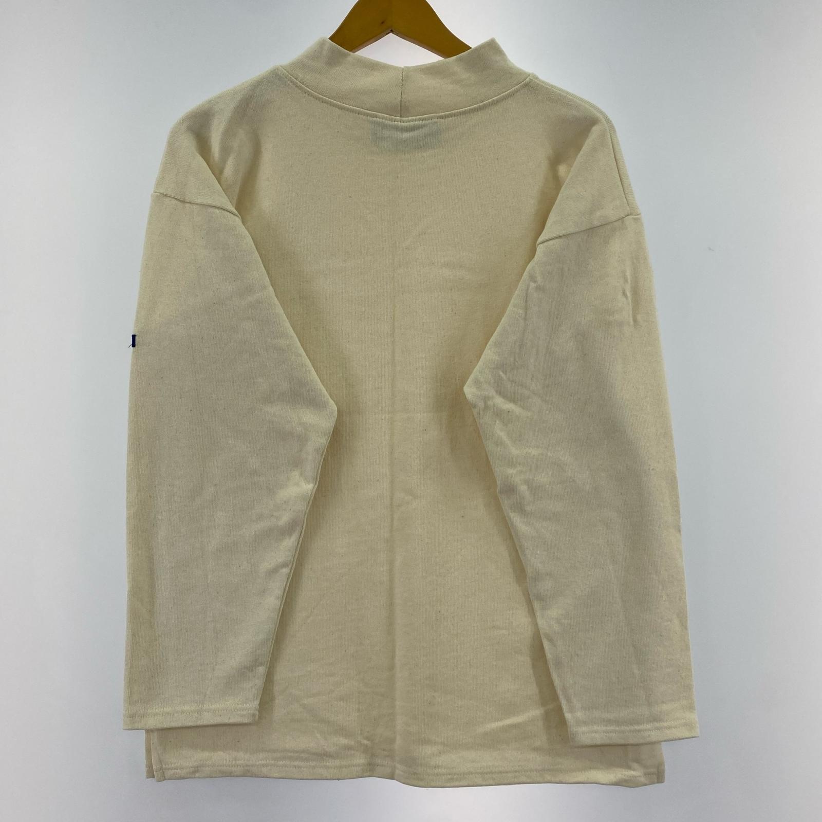 長袖Tシャツ SAINT JAMES ウェッソン モックネック ホワイト