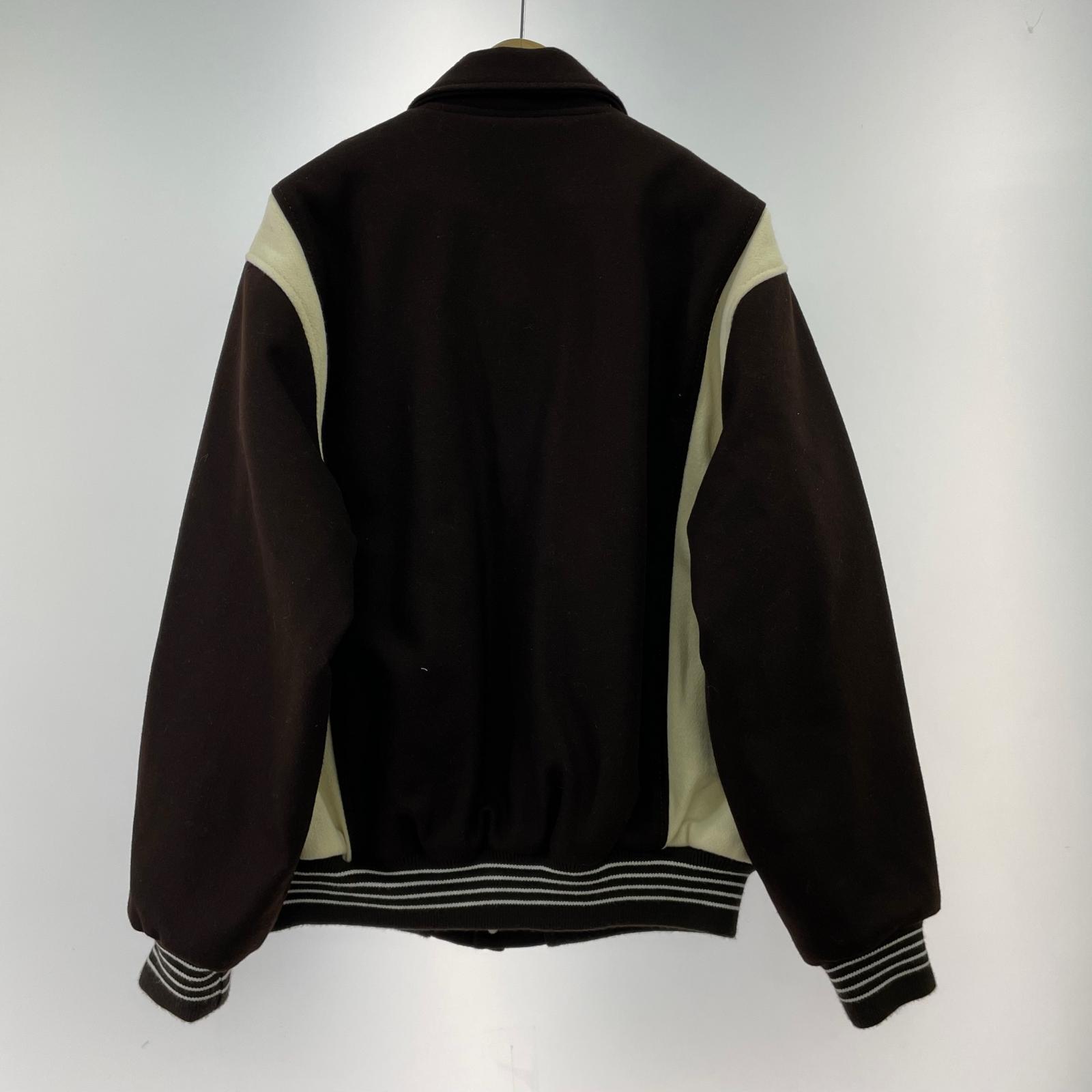 ジャケット GAME Sportswear スタジャン (L) ブラウン ブラウン