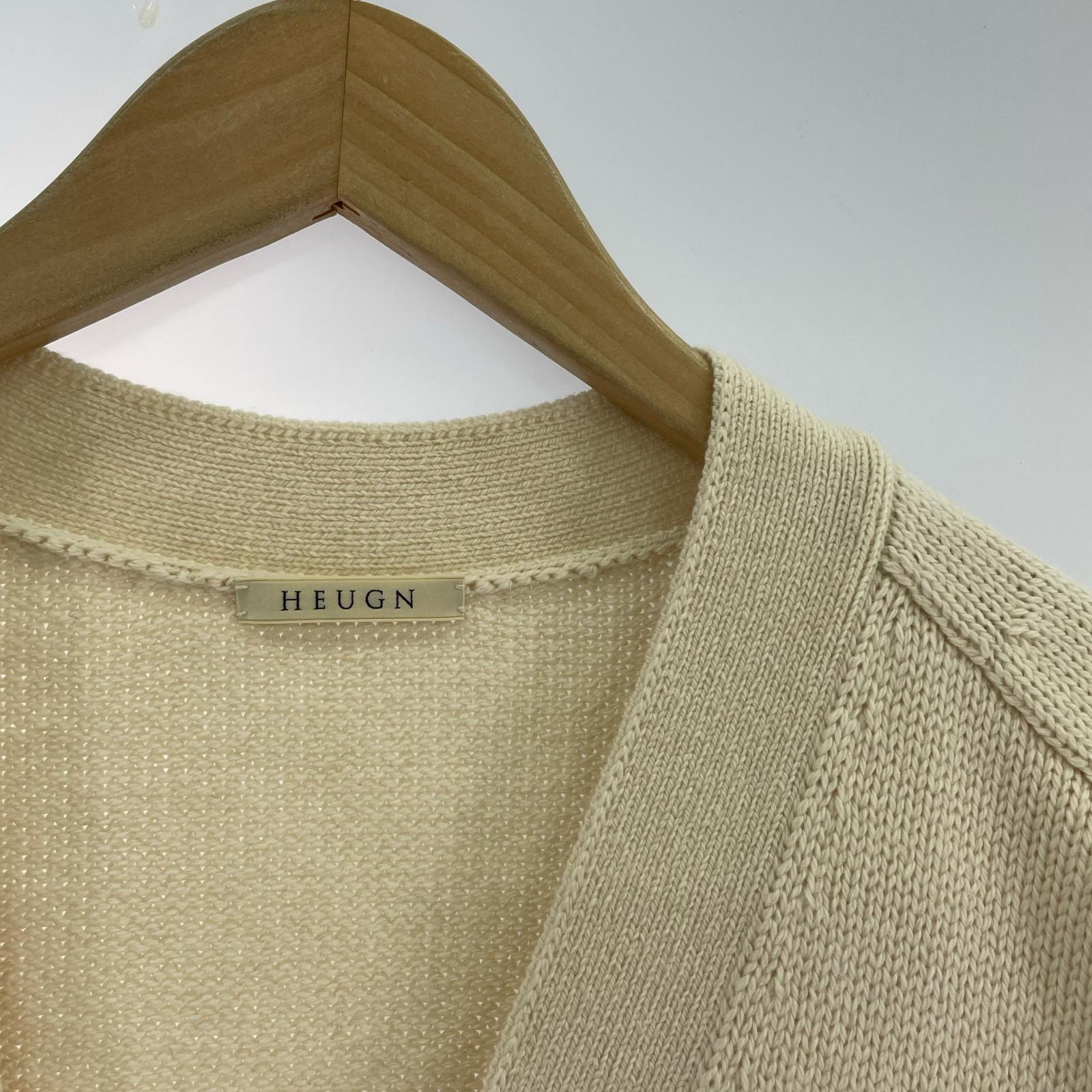 カーディガン CLARK KNIT CARDIGAN 3 ホワイト ホワイト
