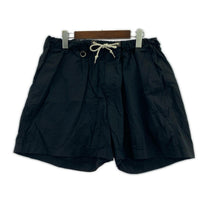 ショートパンツ LIGHT POPLIN WIDE SHORTS/3/ブラック ブラック