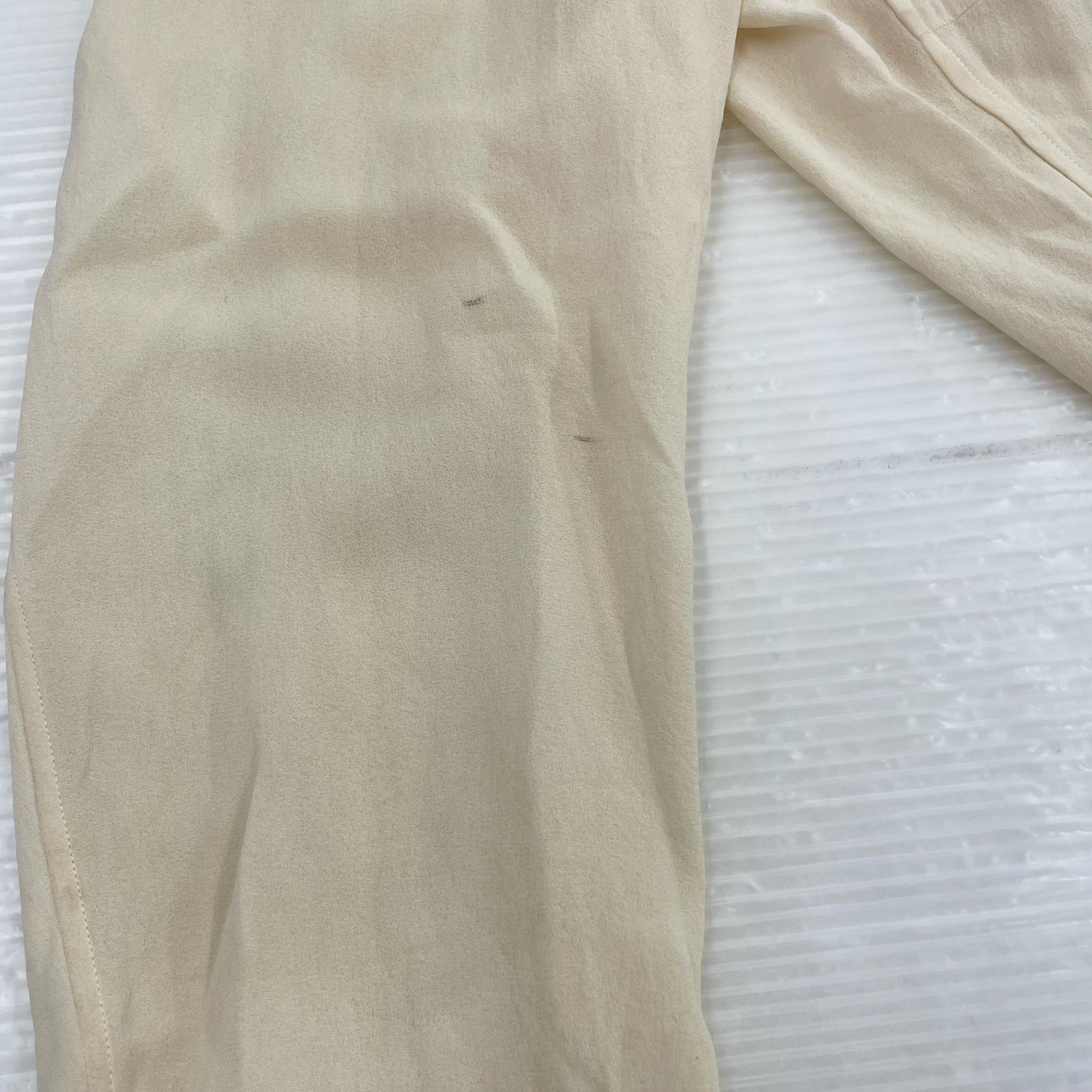 長袖シャツ JIL SANDER L/S シルクシャツ 36 ベージュ