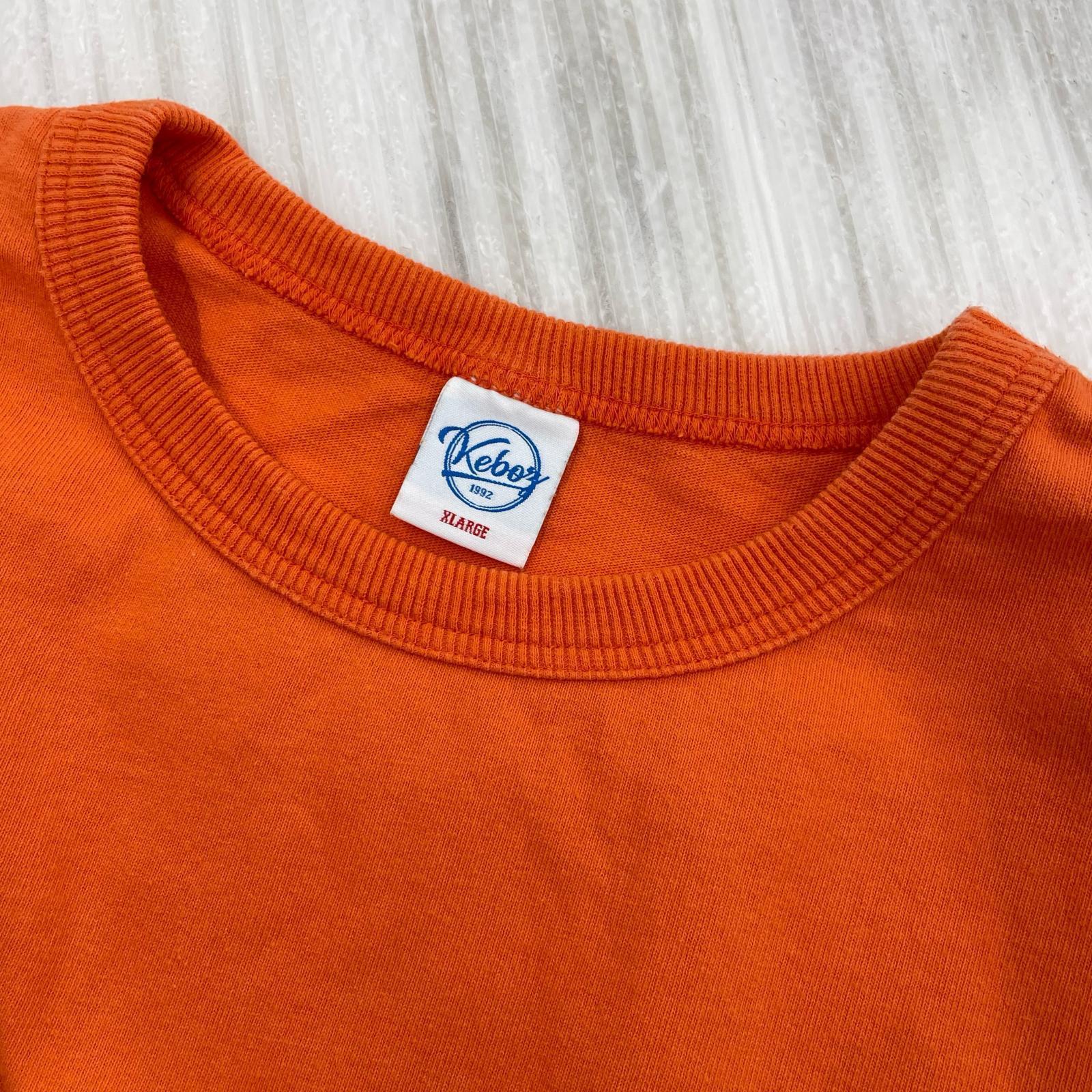 半袖Tシャツ バックロゴTee ORG オレンジ