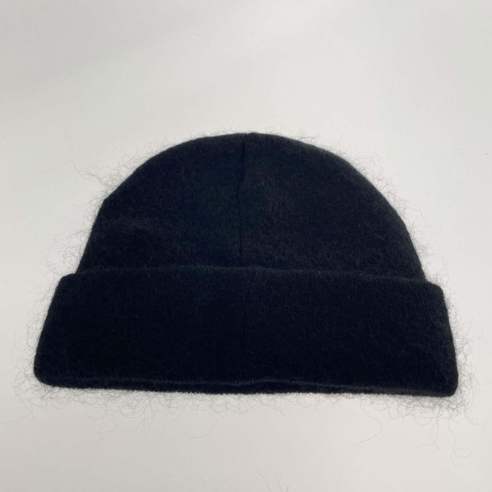 ニットキャップ Mohair Beanie ブラック