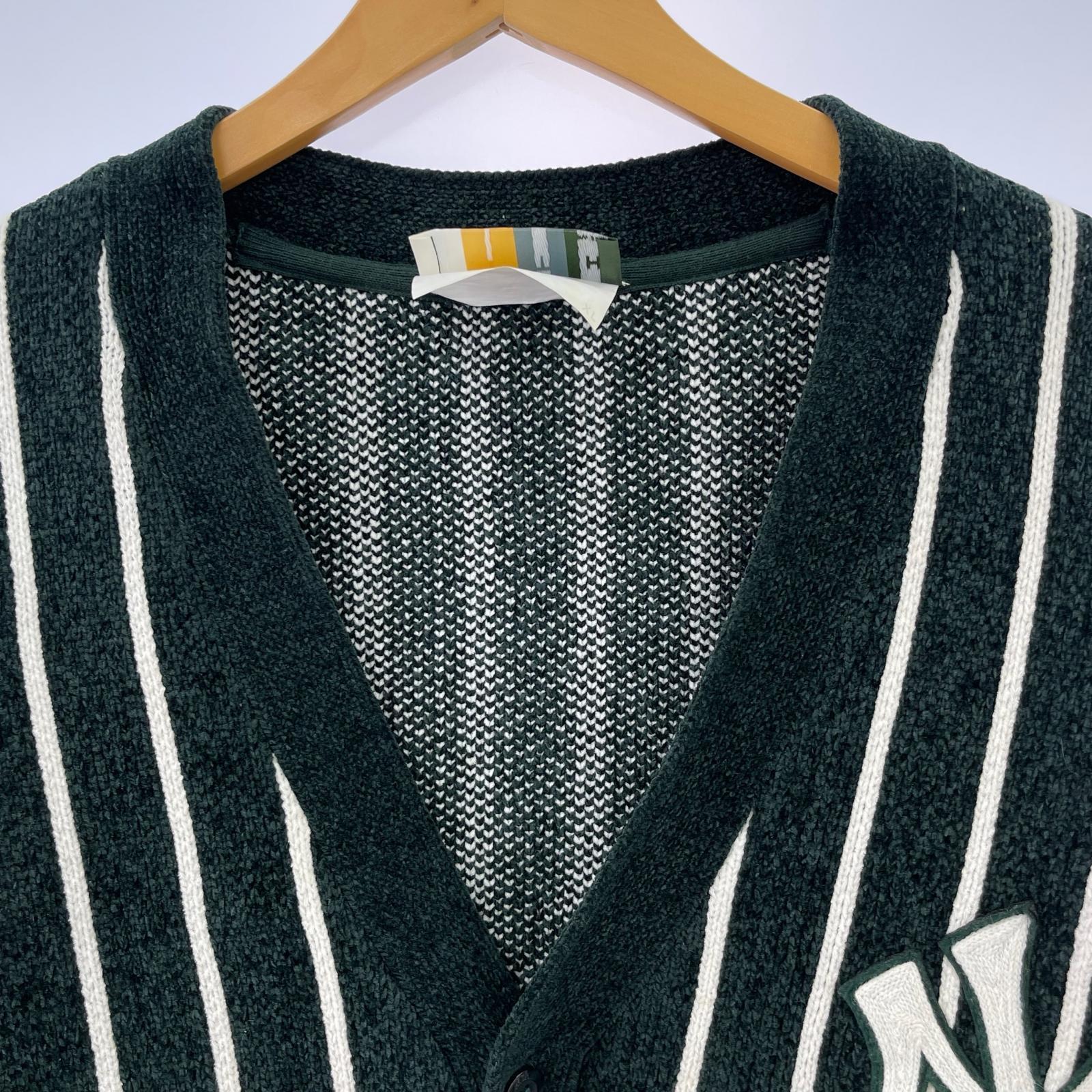 カーディガン MLB NEW YORK YANKEES CARDIGAN XL グリーン