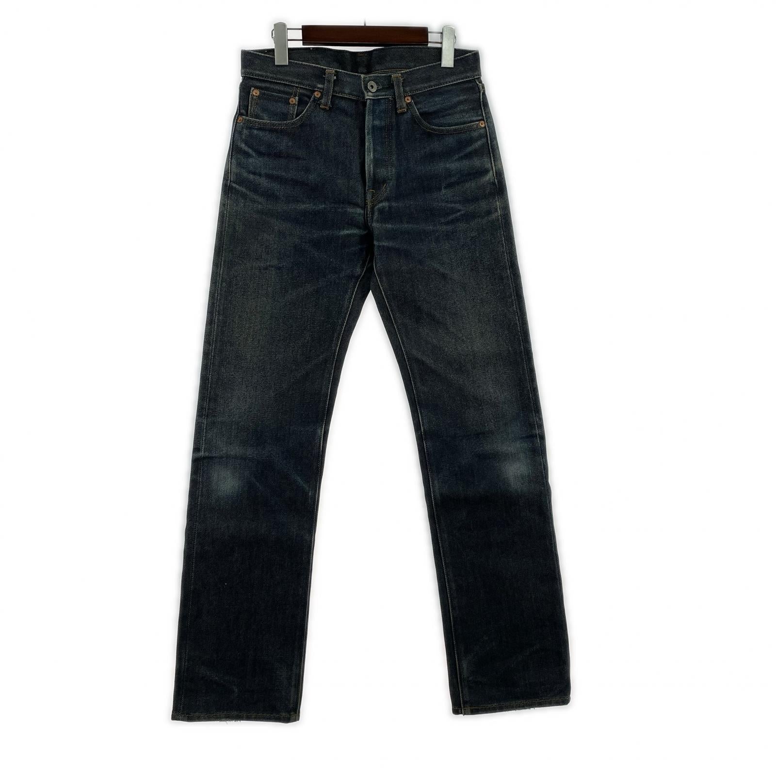 デニムパンツ Lot634 ボタンフライ ストレートデニム W29L34 29 ブルー