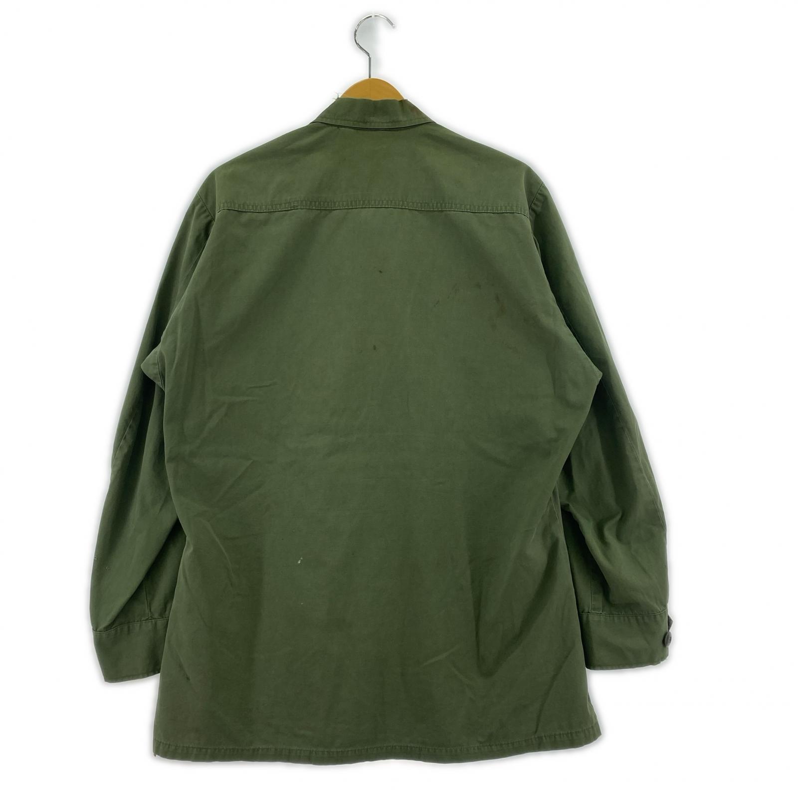 ジャケット 60s U.S.ARMY ジャングルファティーグジャケット 3rd ノンリップ グリーン